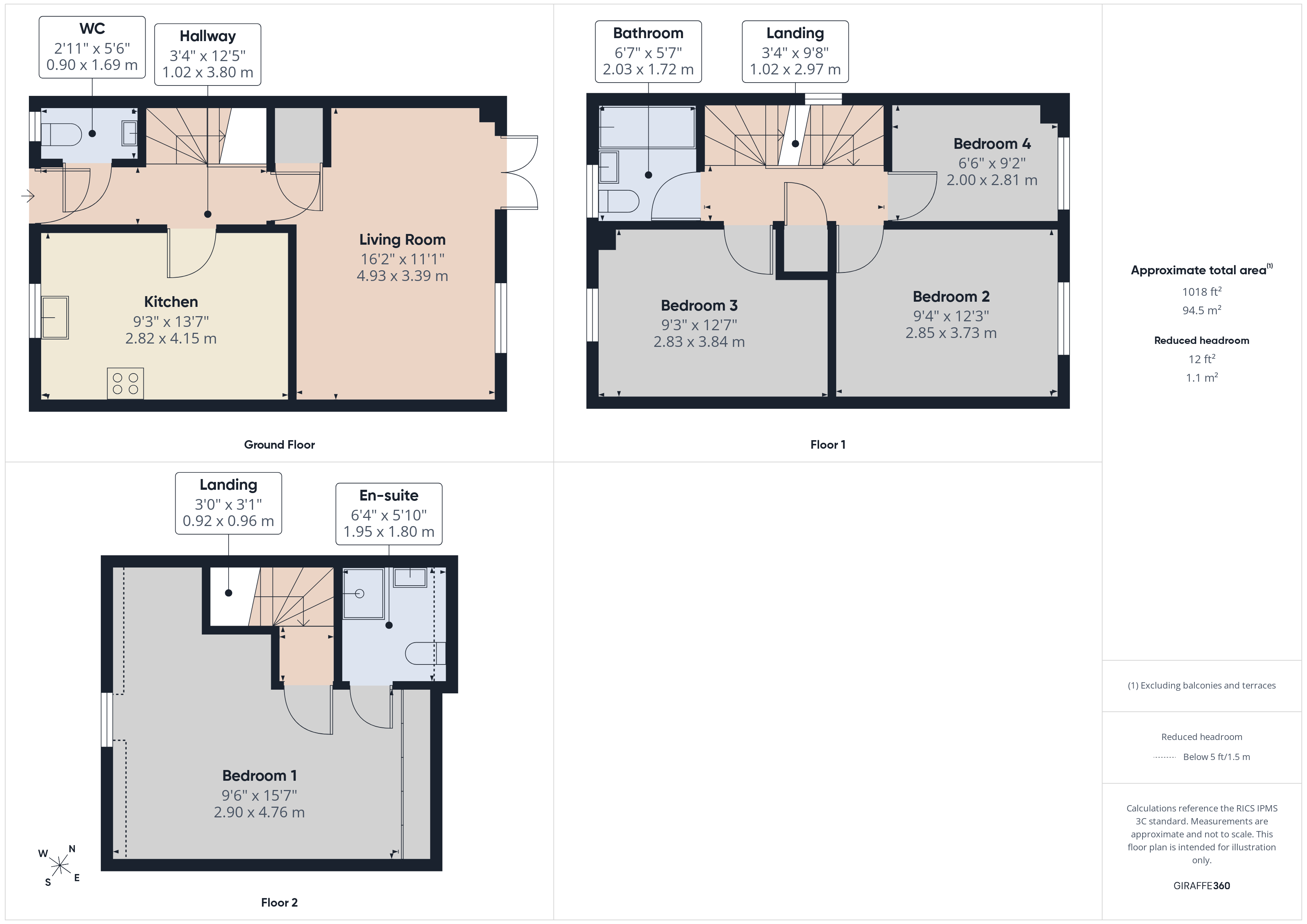 24, Crown Street, Nottingham, NG15 7SW floorplan