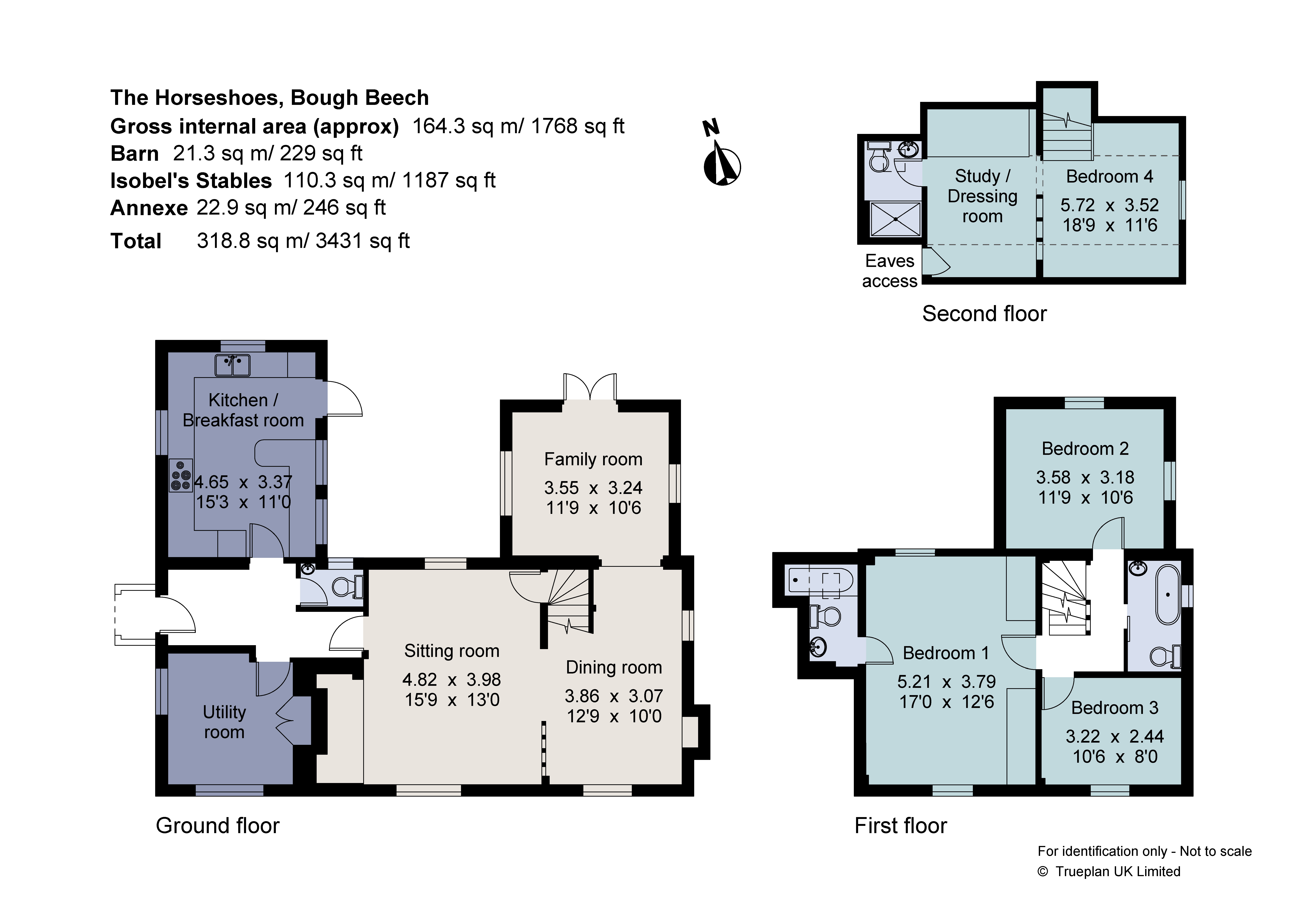 The Horseshoes,, Tonbridge Road, Edenbridge floorplan
