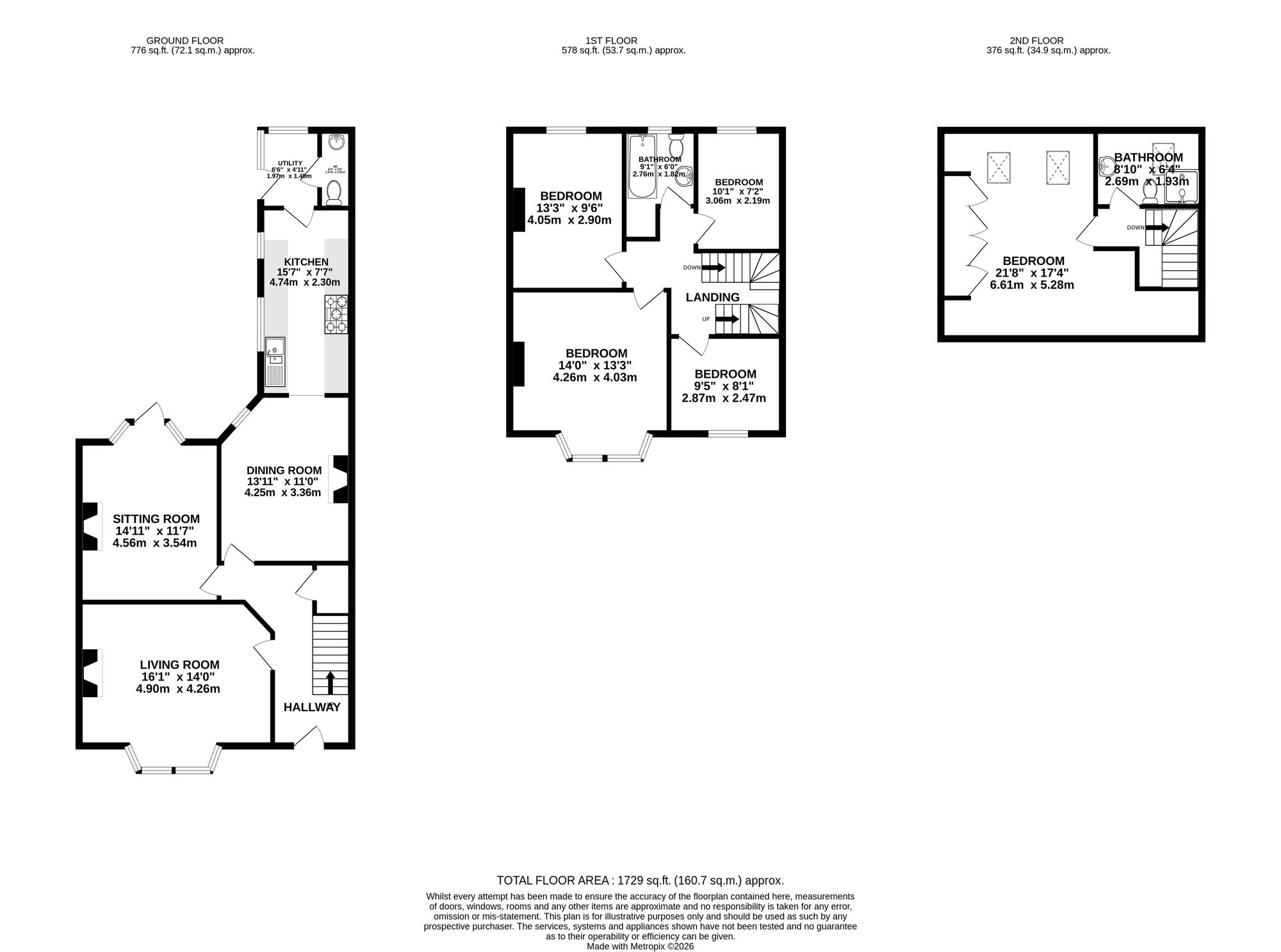 45 Bryngwyn Road, Newport floorplan