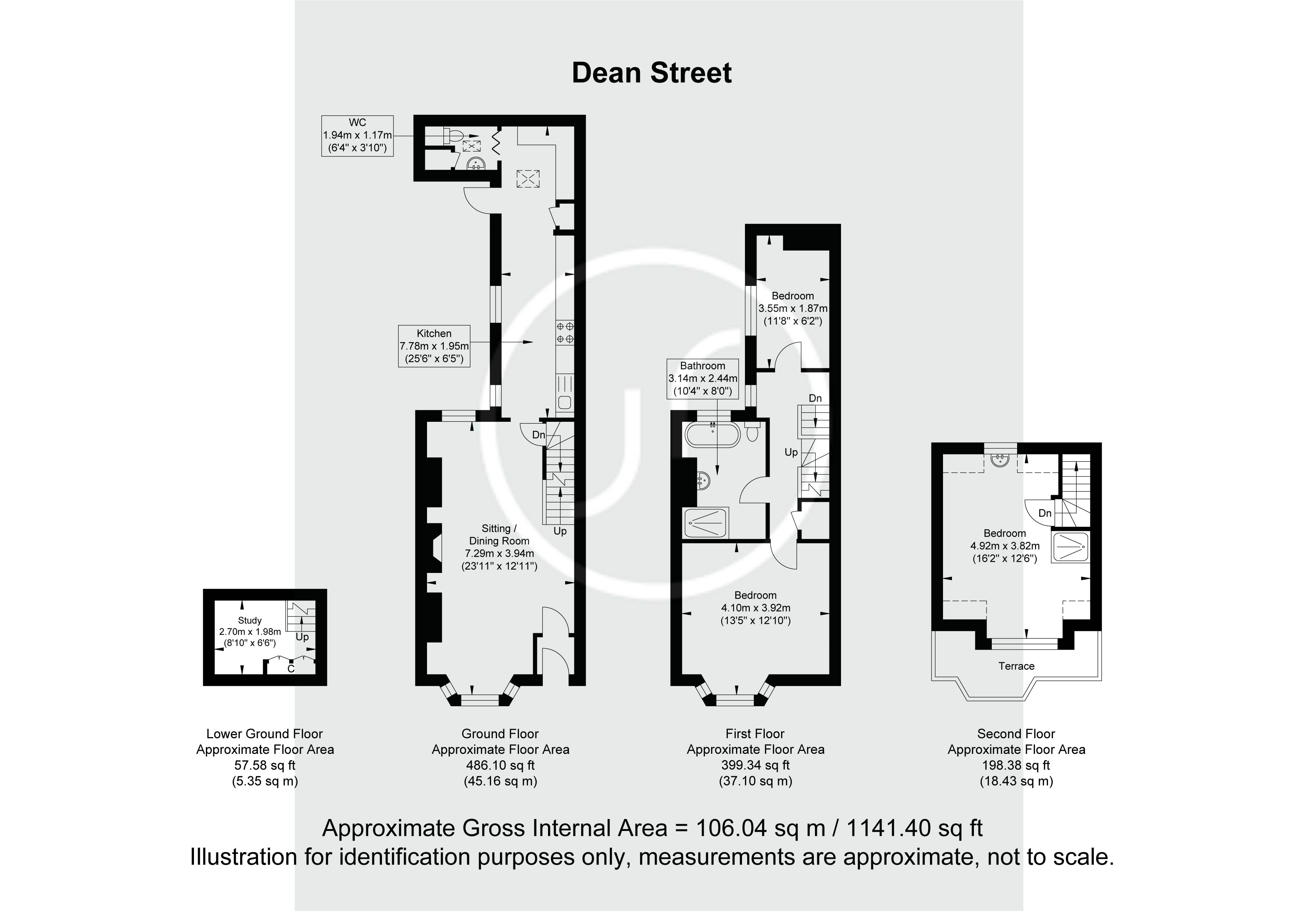 11, Dean Street, Brighton floorplan