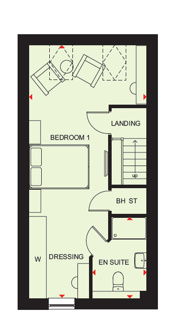 H852086, West Road, Bridport floorplan
