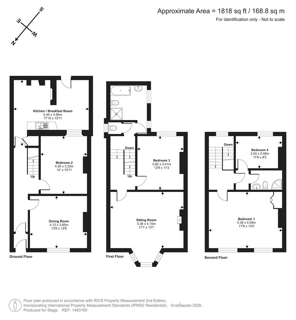 7, Springfield Terrace, Bideford floorplan