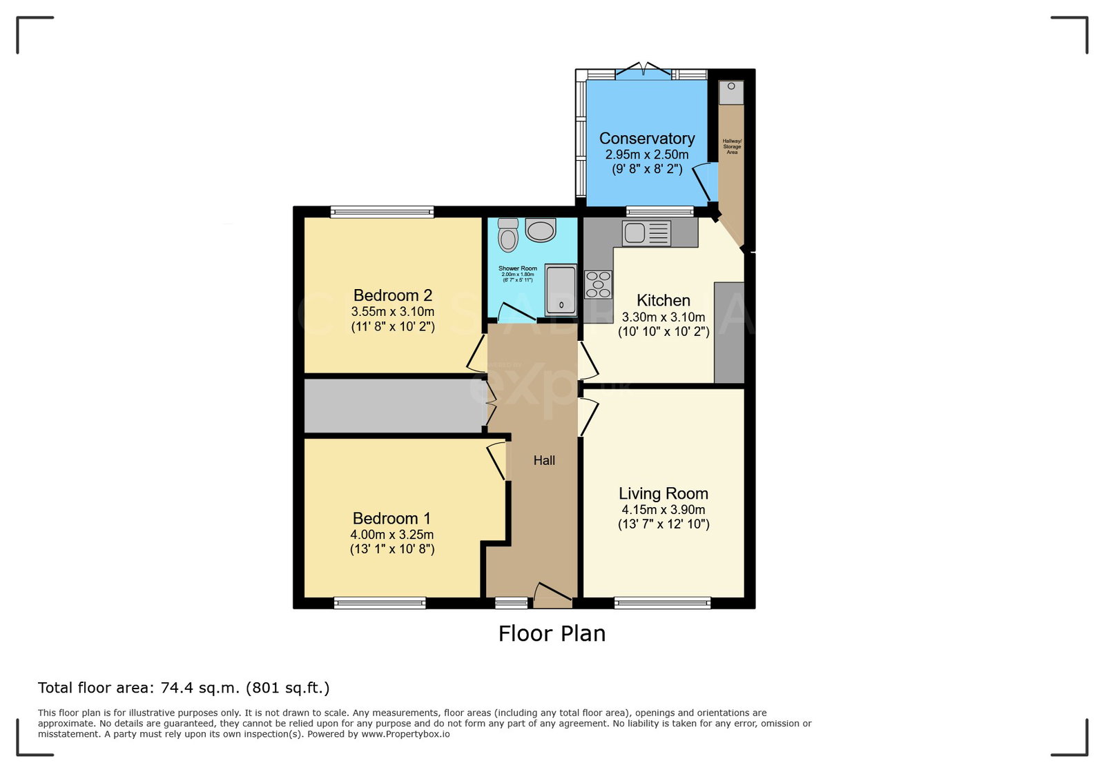 83, Heol-y-Parc, Bridgend floorplan