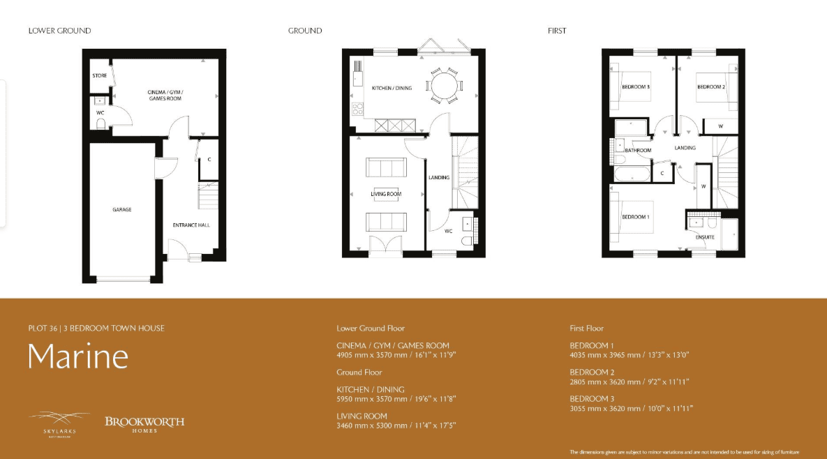 Plot 36, Skylarks, Brighton floorplan