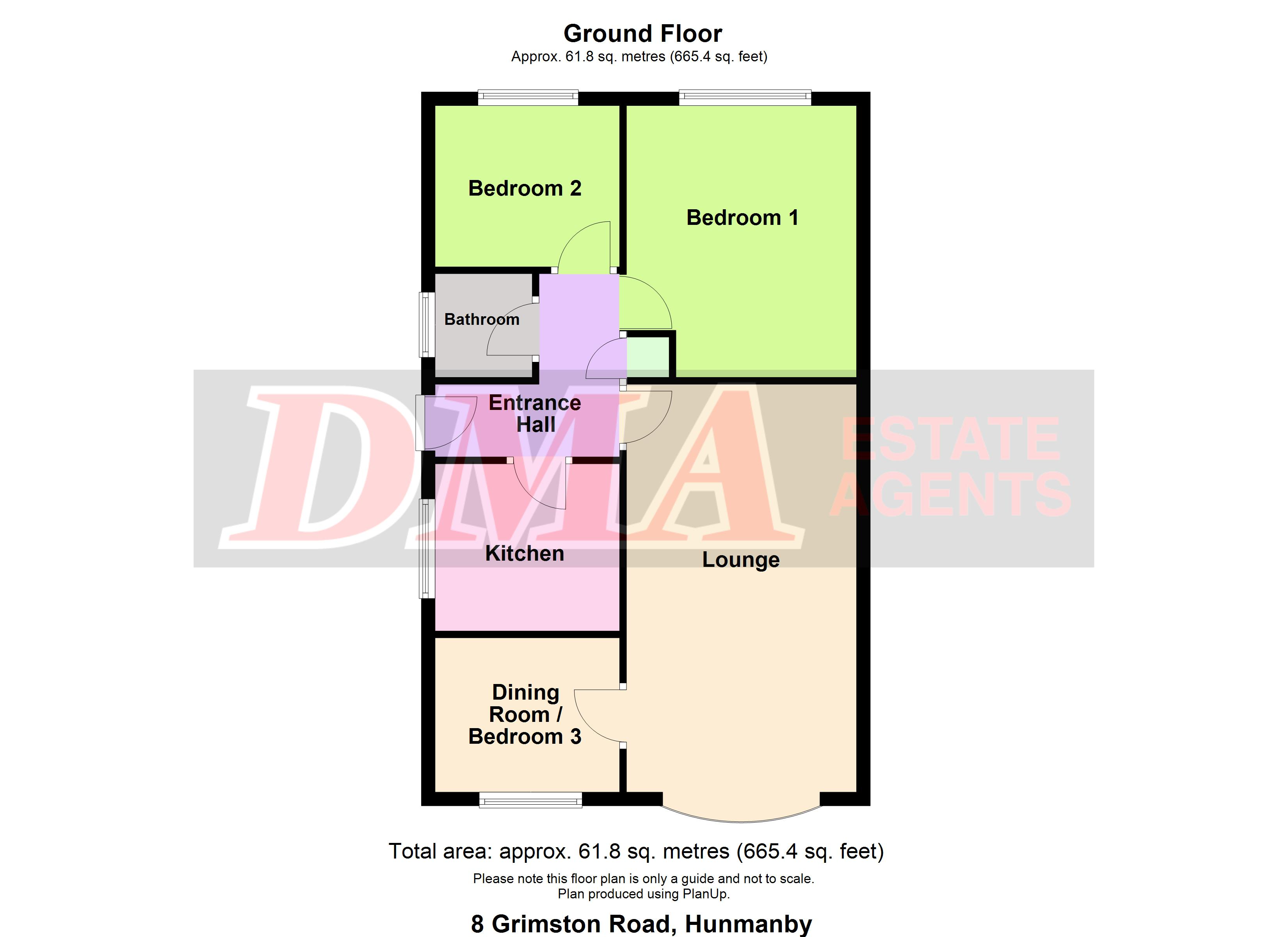8, Grimston Road, Hunmanby floorplan