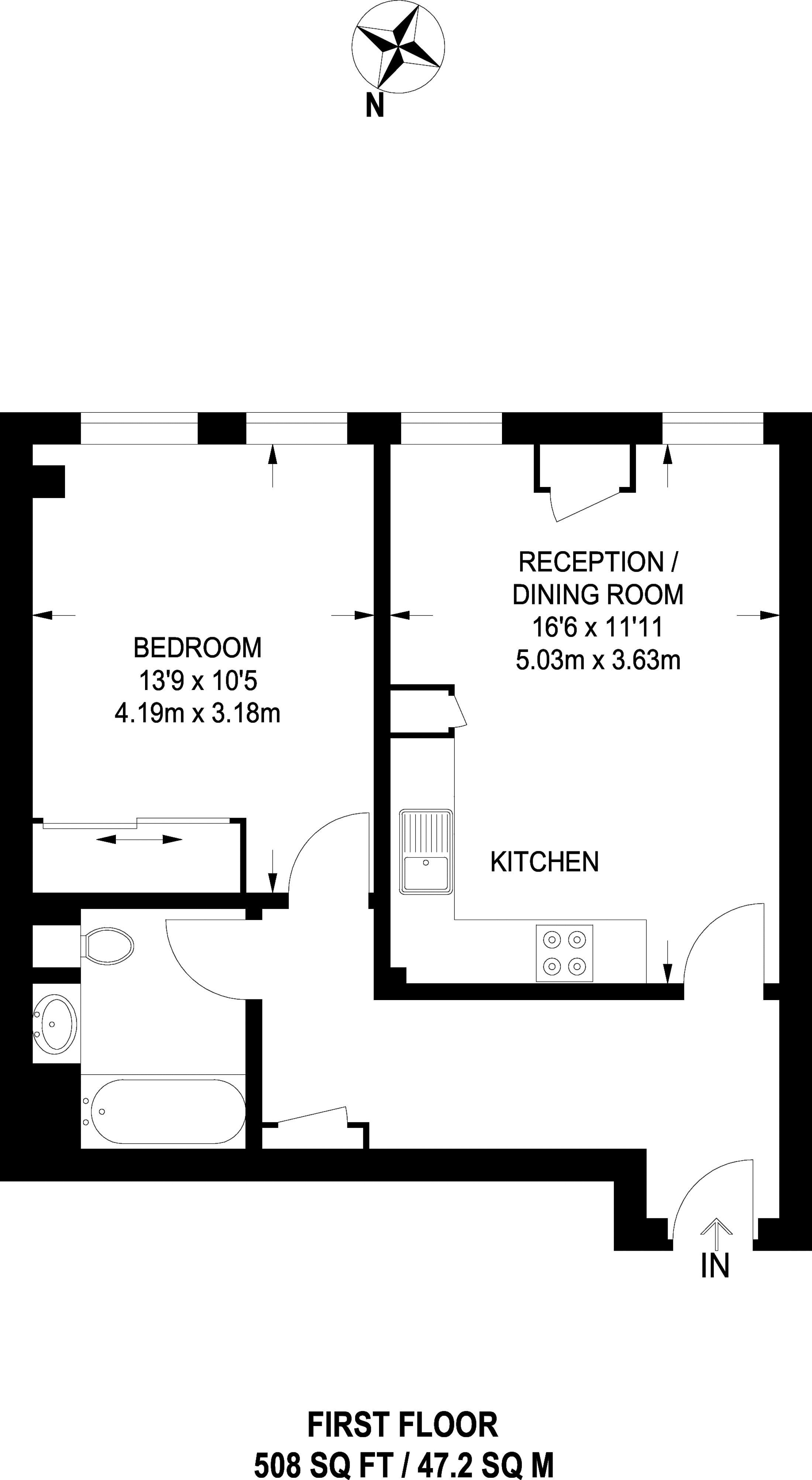 1 Bedrooms Flat to rent in College Road, Harrow HA1