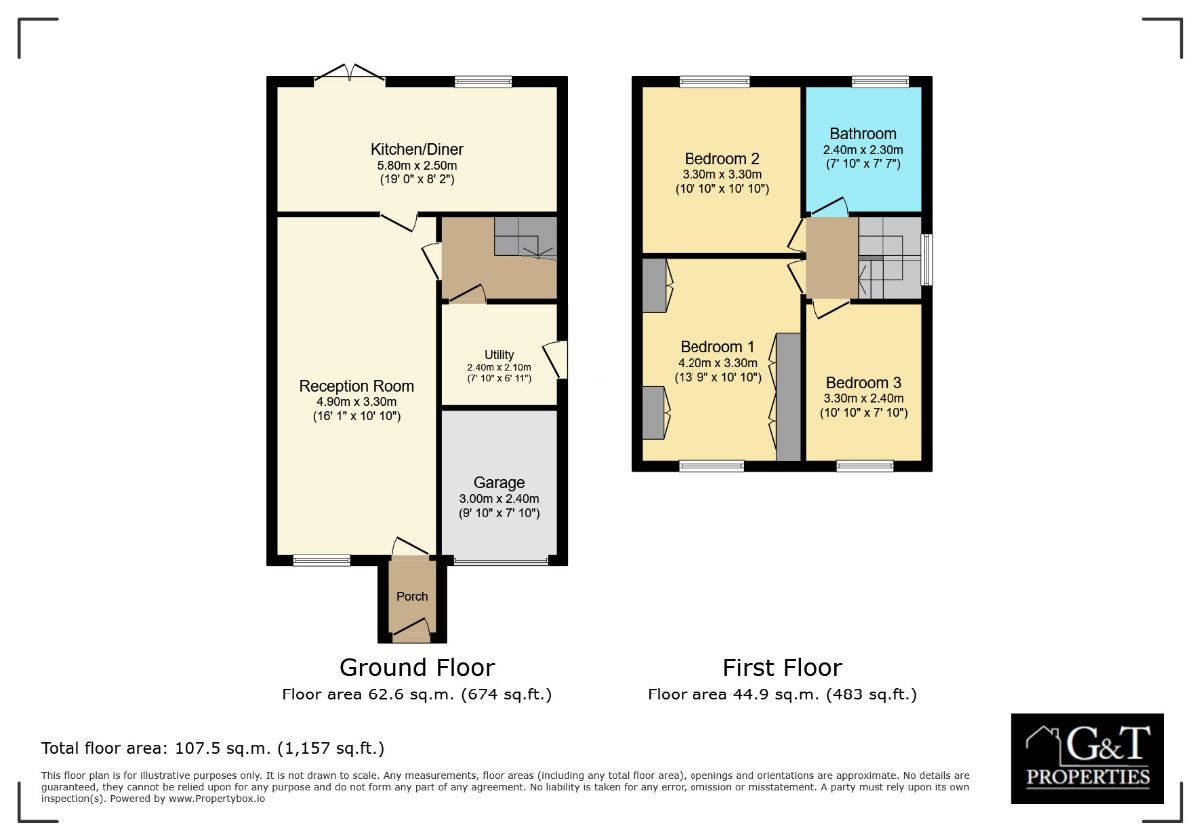 148 Gayfield Avenue, Brierley Hill floorplan