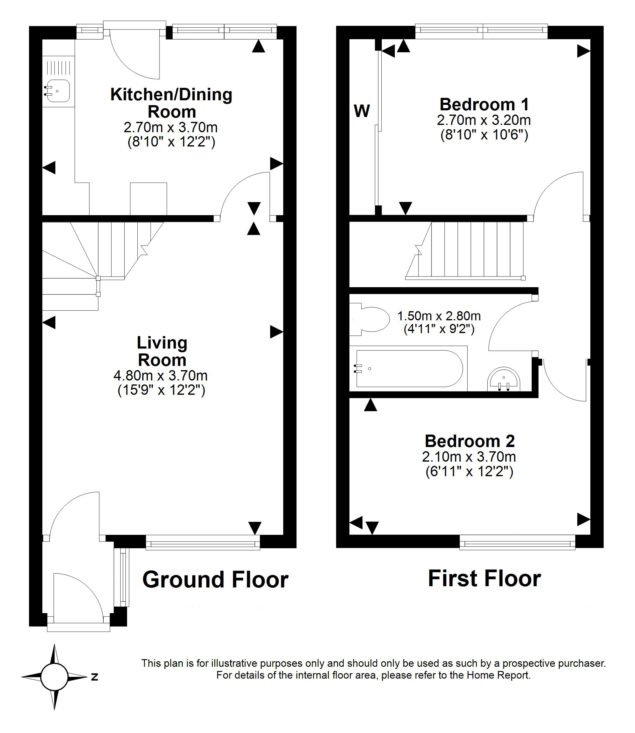 17, Robert Burns Drive, Liberton, Edinburgh floorplan
