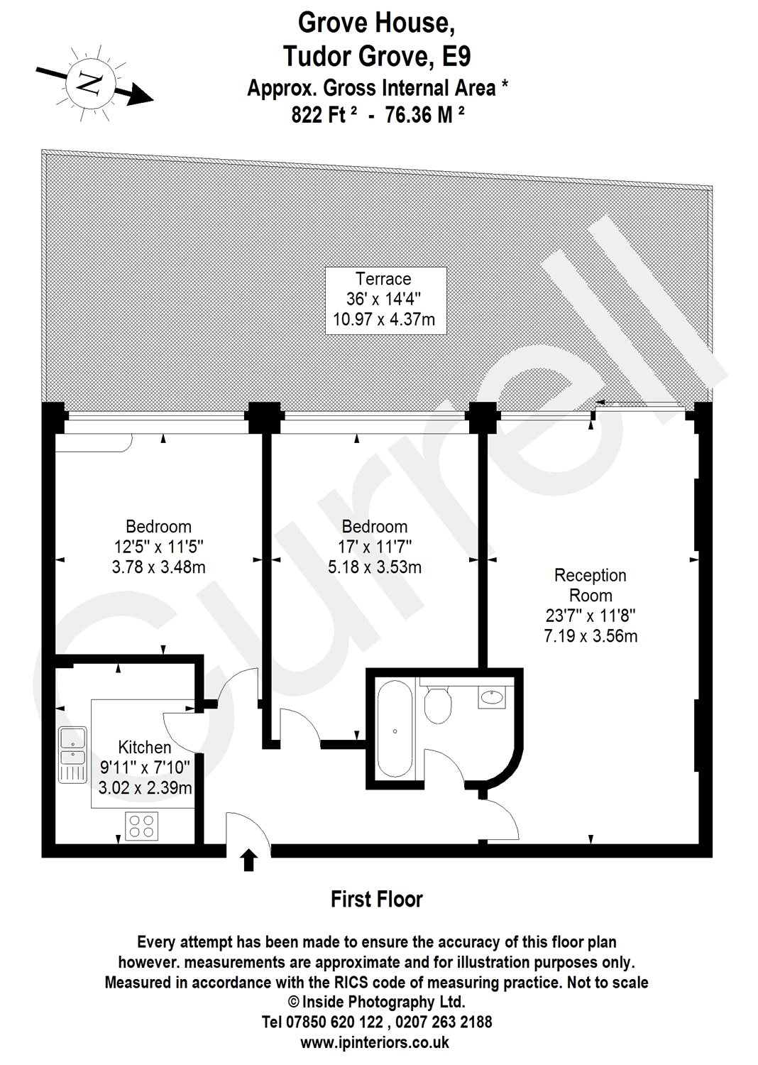 2 Bedrooms  to rent in Grove House, Tudor Grove E9