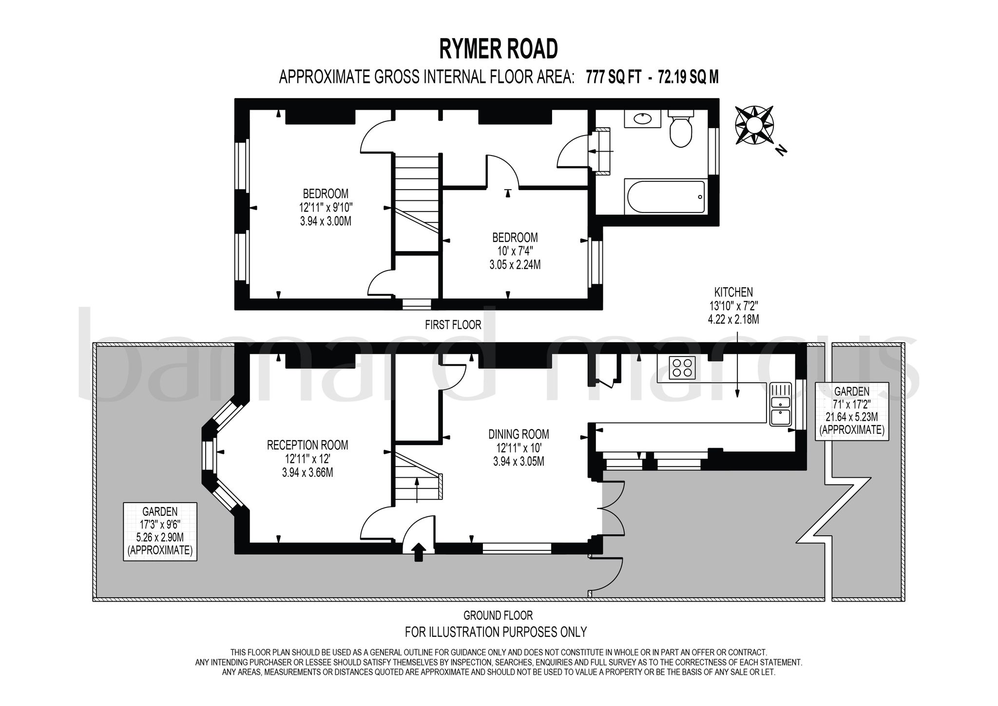 Rymer Road, Croydon CR0, 2 bedroom end terrace house for