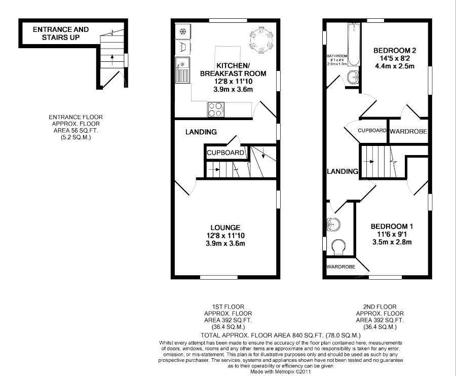 Chepstow Drive, Telford floorplan