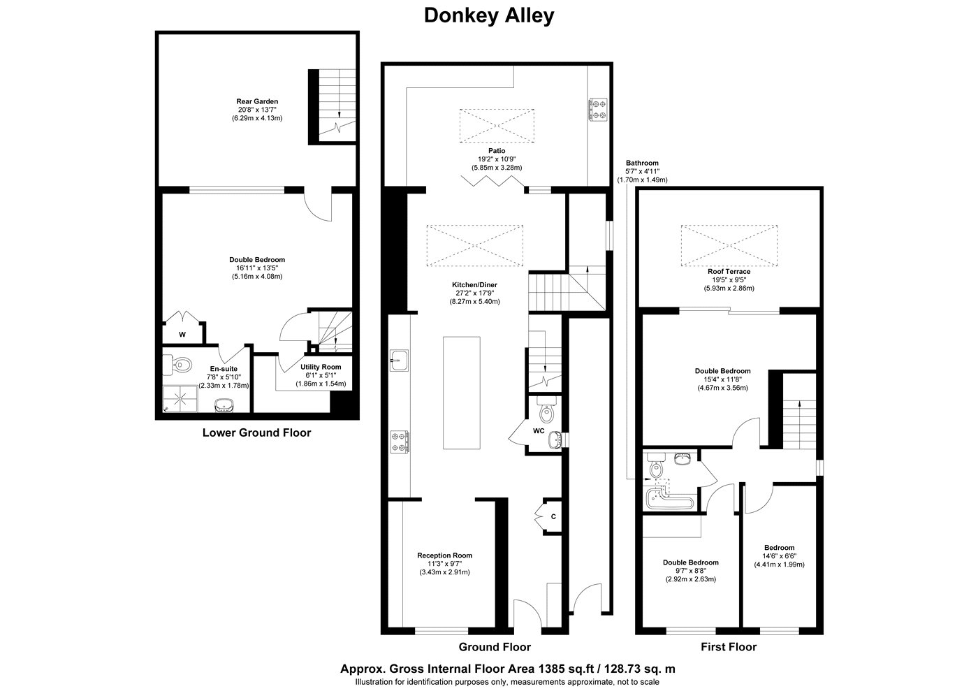 5, Donkey Alley, East Dulwich floorplan