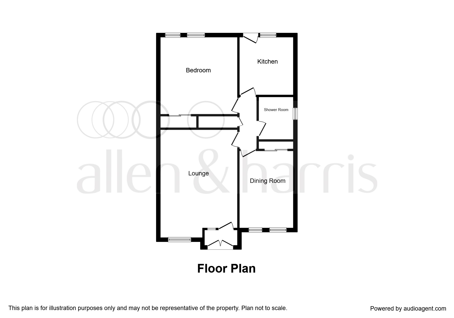 2 Bedrooms Flat for sale in Portland Place, Kilmarnock KA1