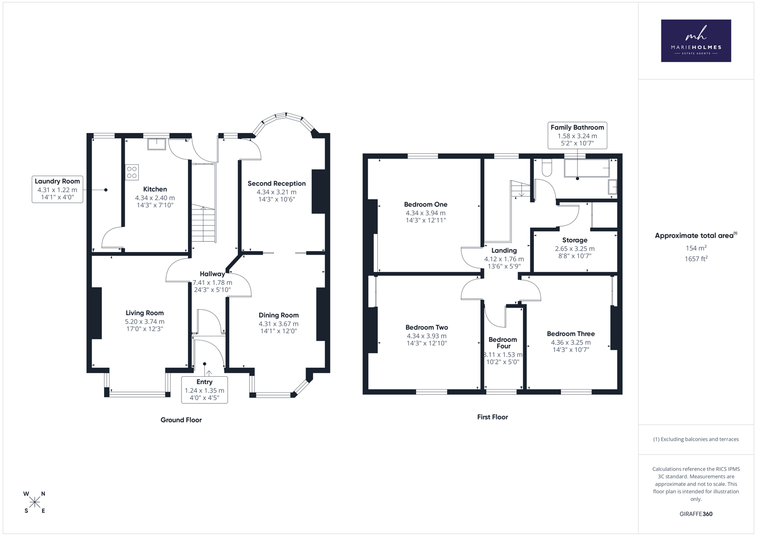 6, Beech Grove, Preston floorplan