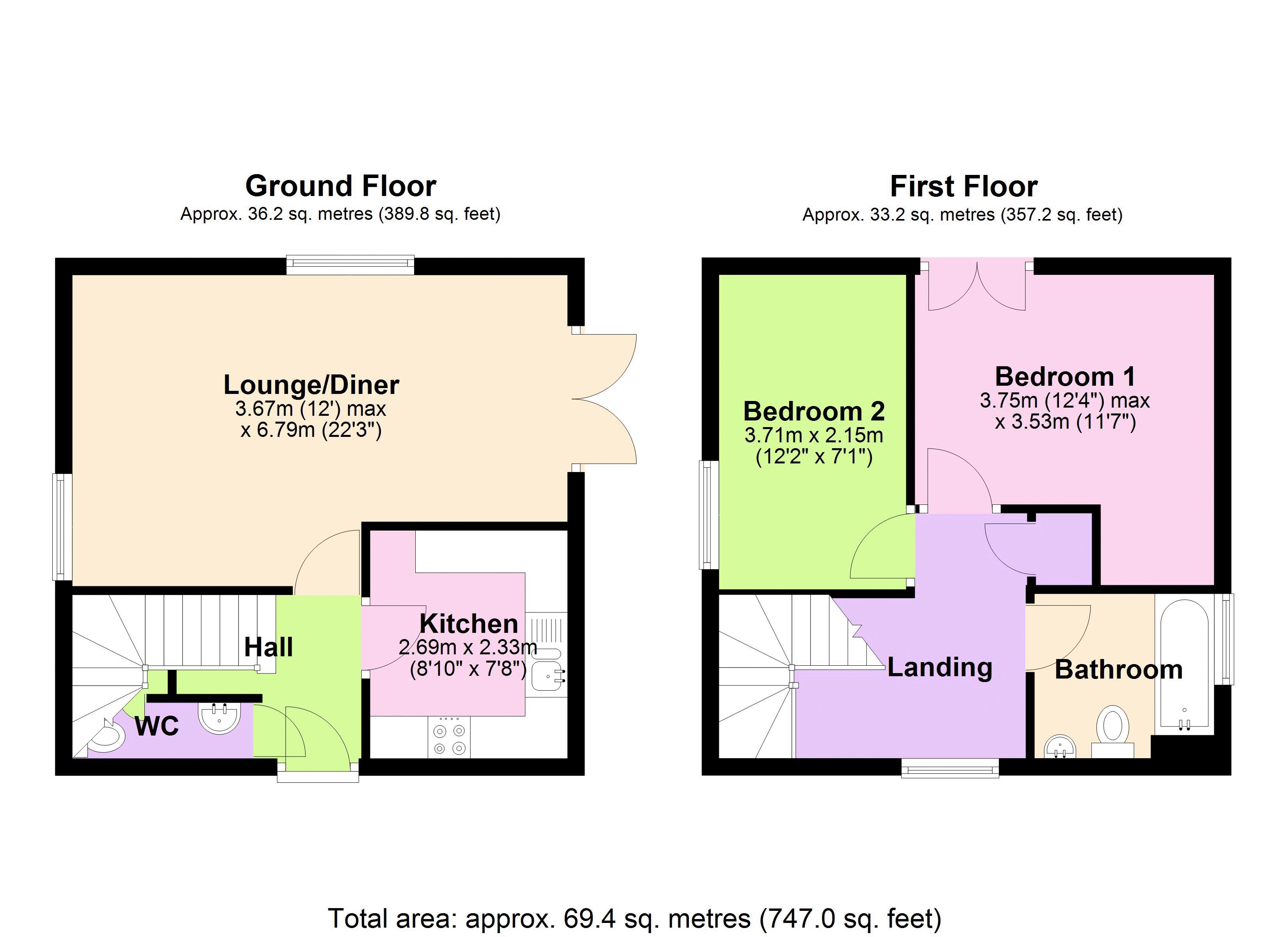 The Slipway, Trowbridge floorplan