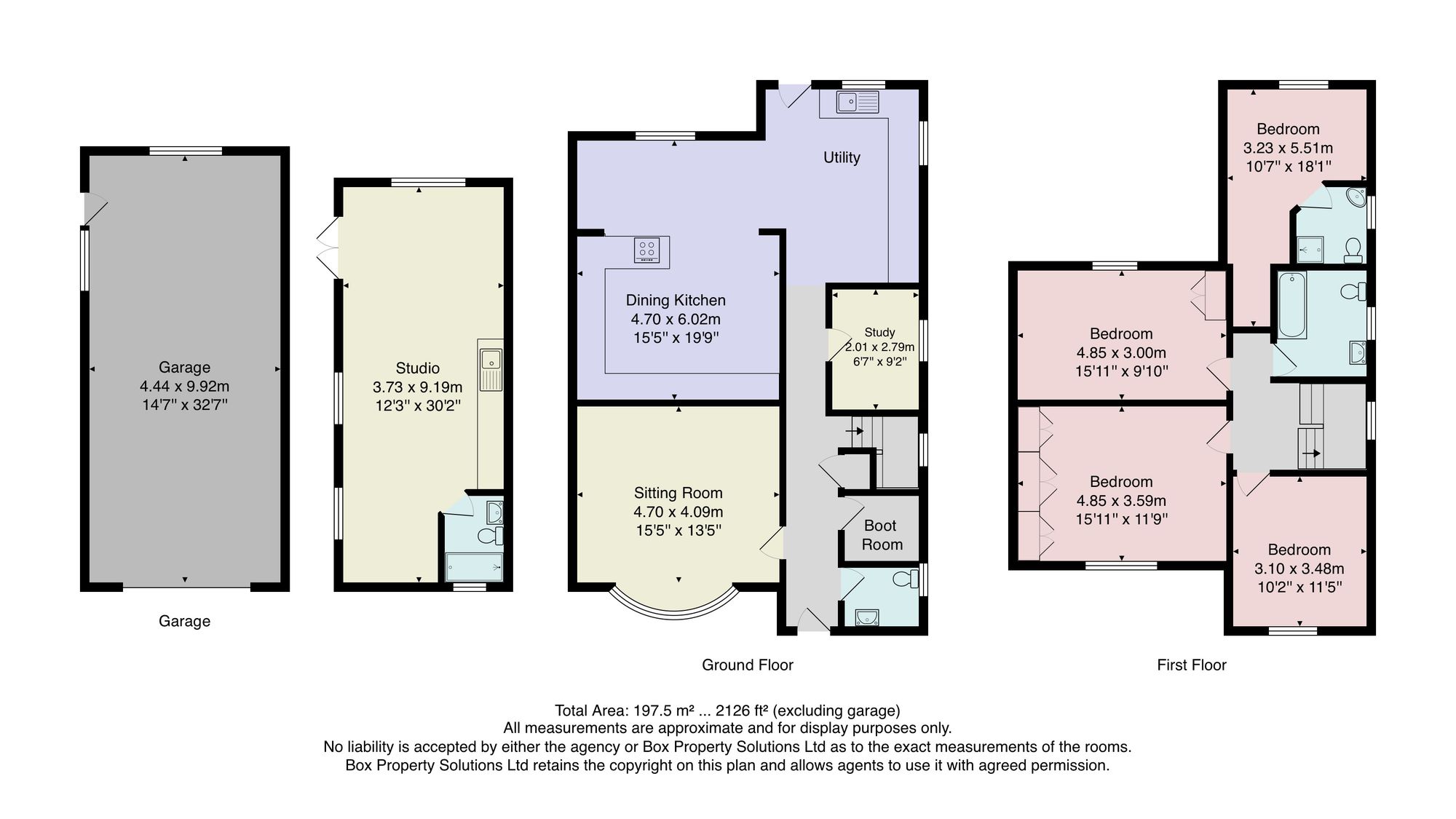 Rose Cottage, Harrogate floorplan