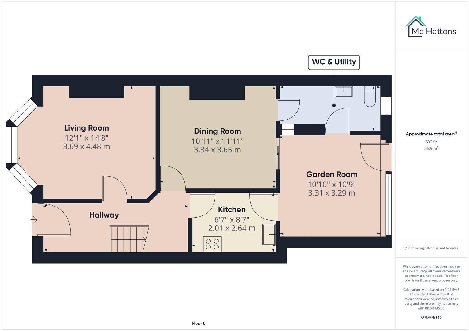 21, Lewis Place, Porthcawl floorplan