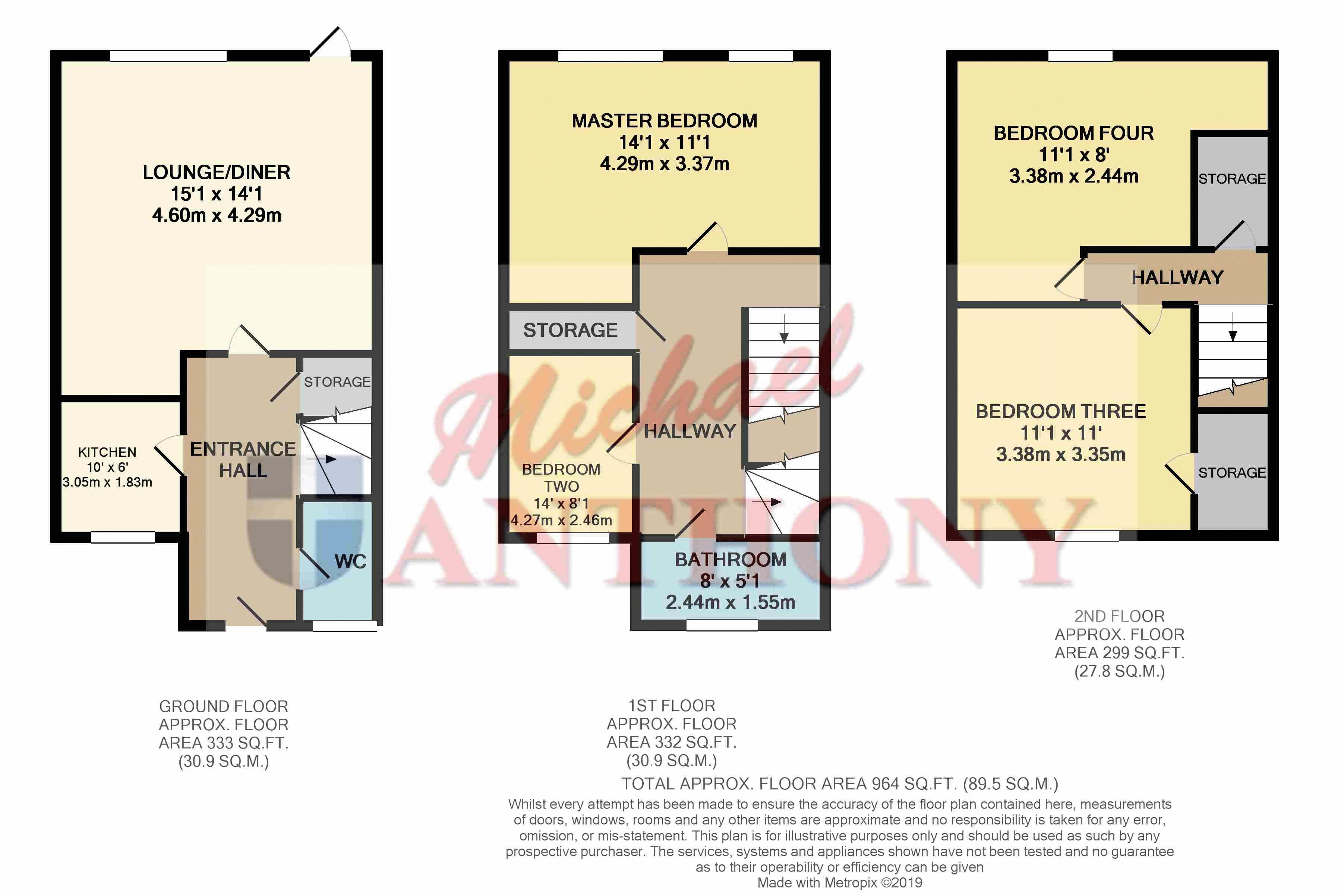 4 Bedrooms Semi-detached house for sale in Nicholson Grove, Grange Farm, Milton Keynes MK8