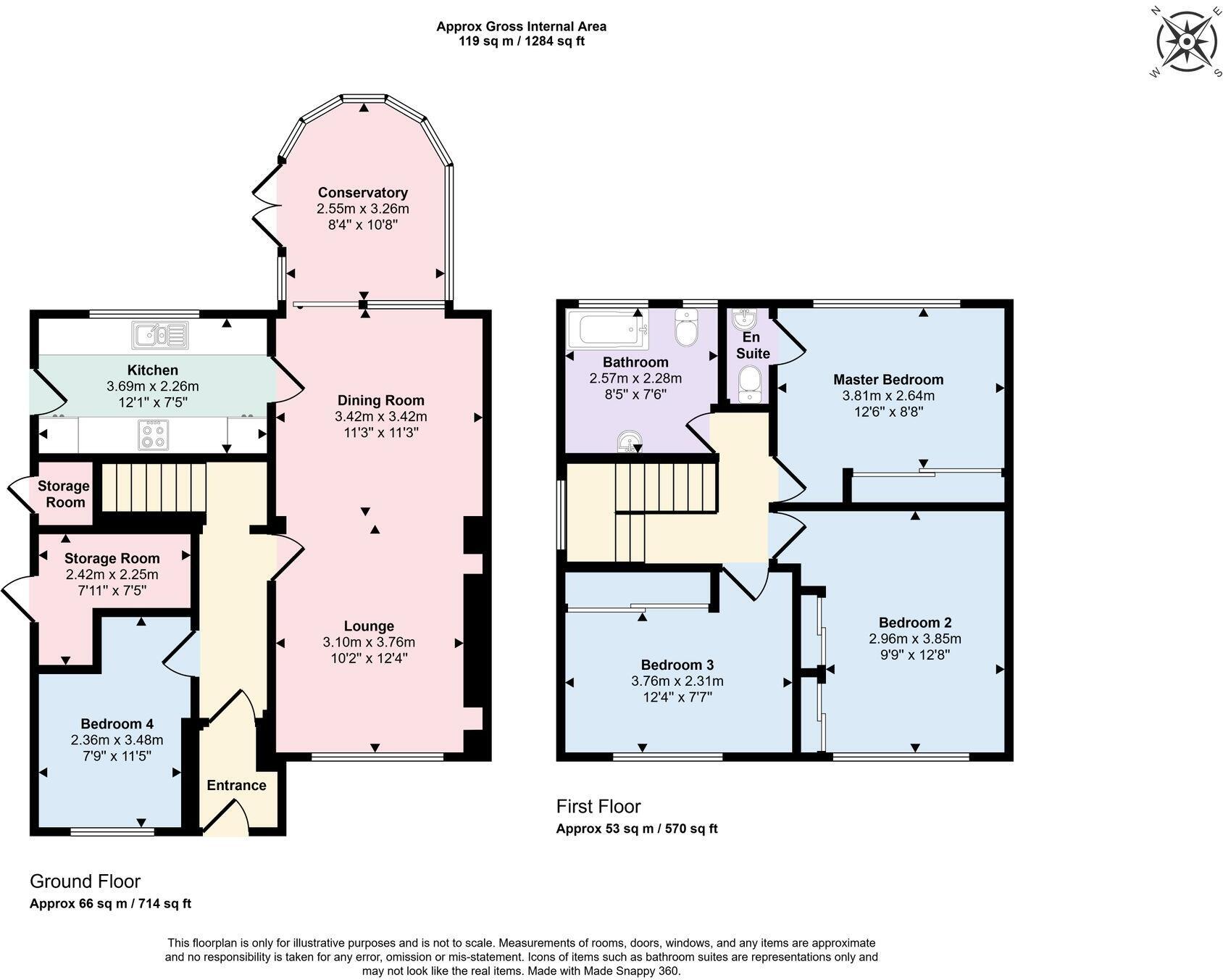 13 Pits Avenue, Leicester floorplan