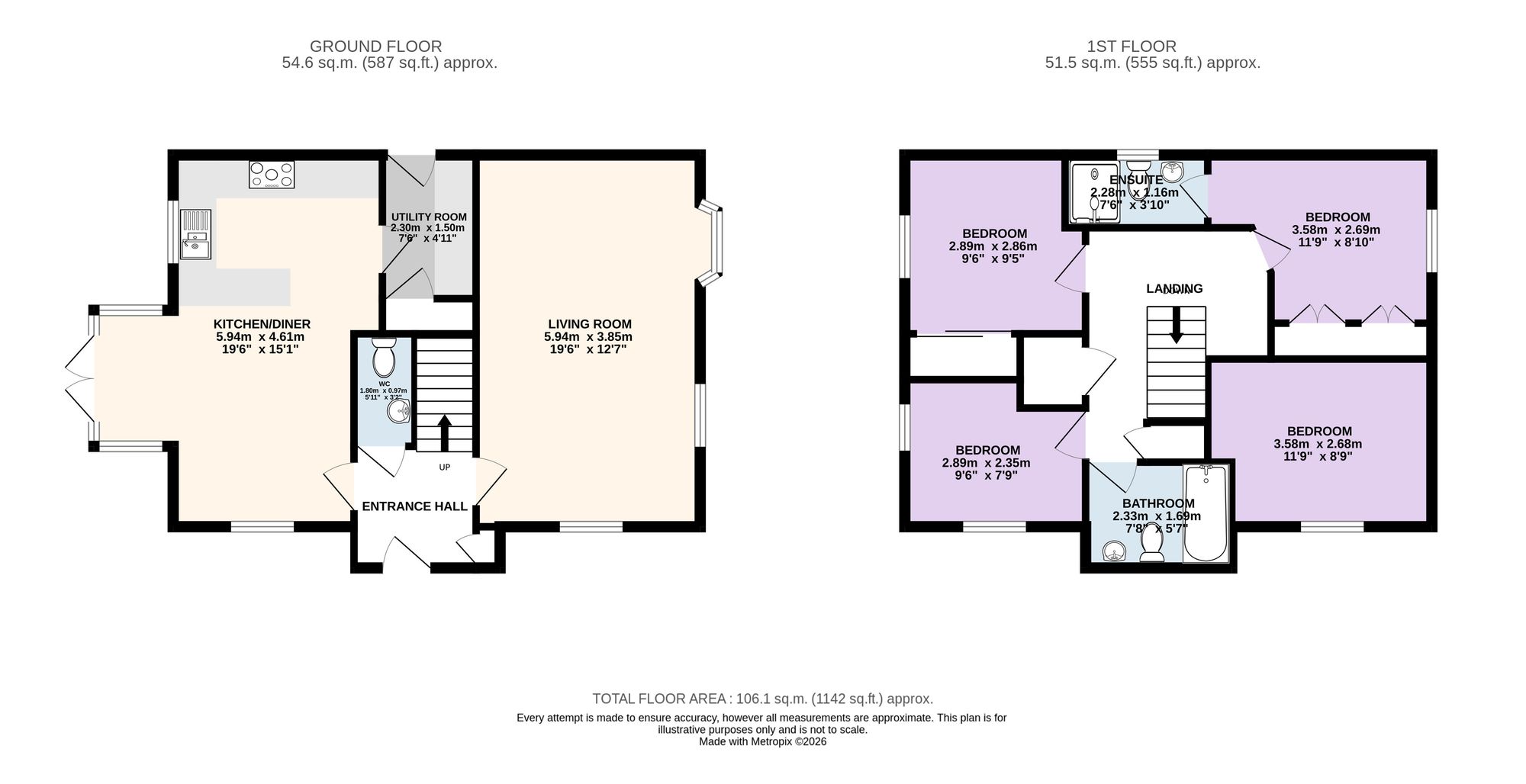 115 Mosses Farm Road, Preston floorplan