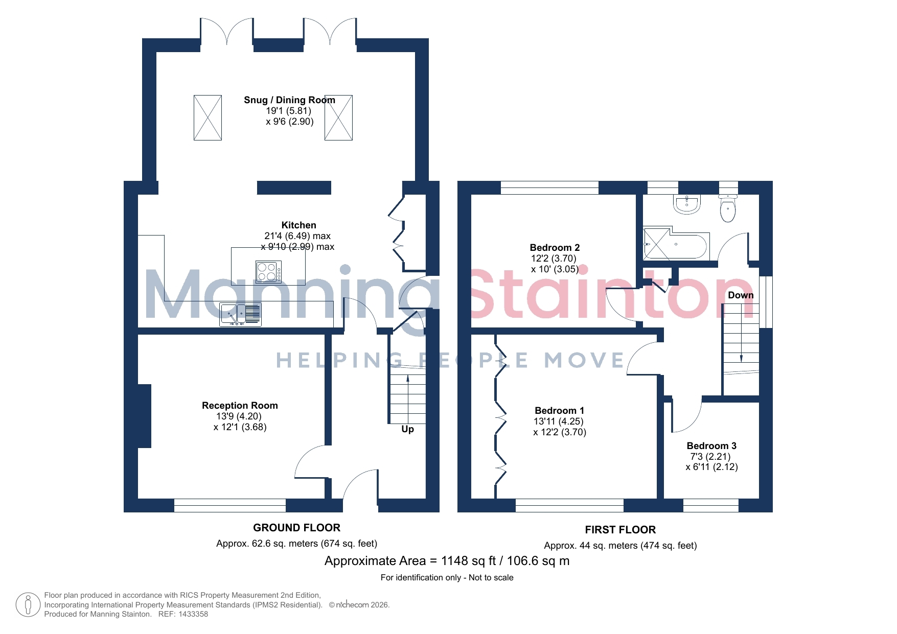 26, Church Avenue, Leeds floorplan
