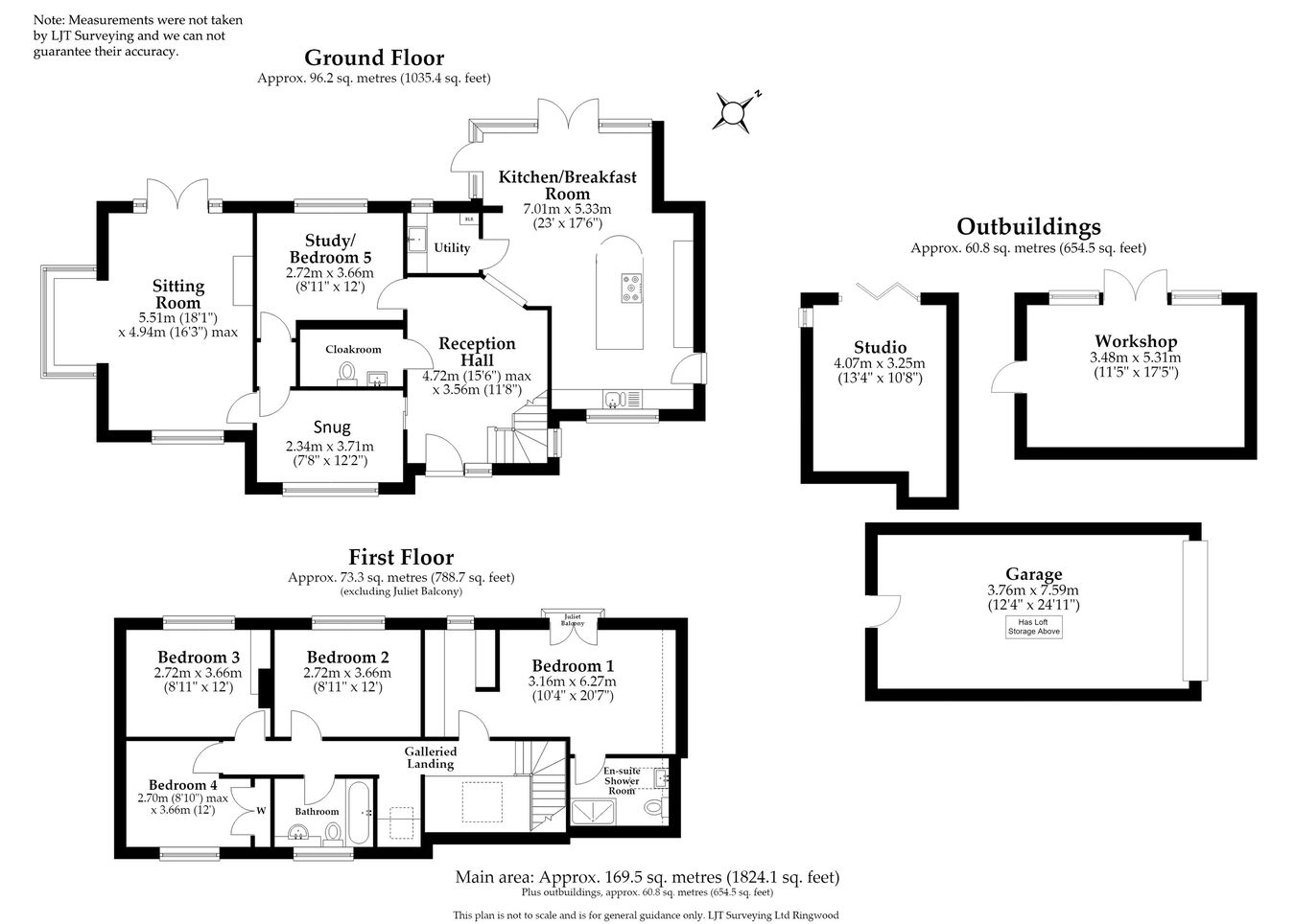 Woodlawn, Wimborne floorplan