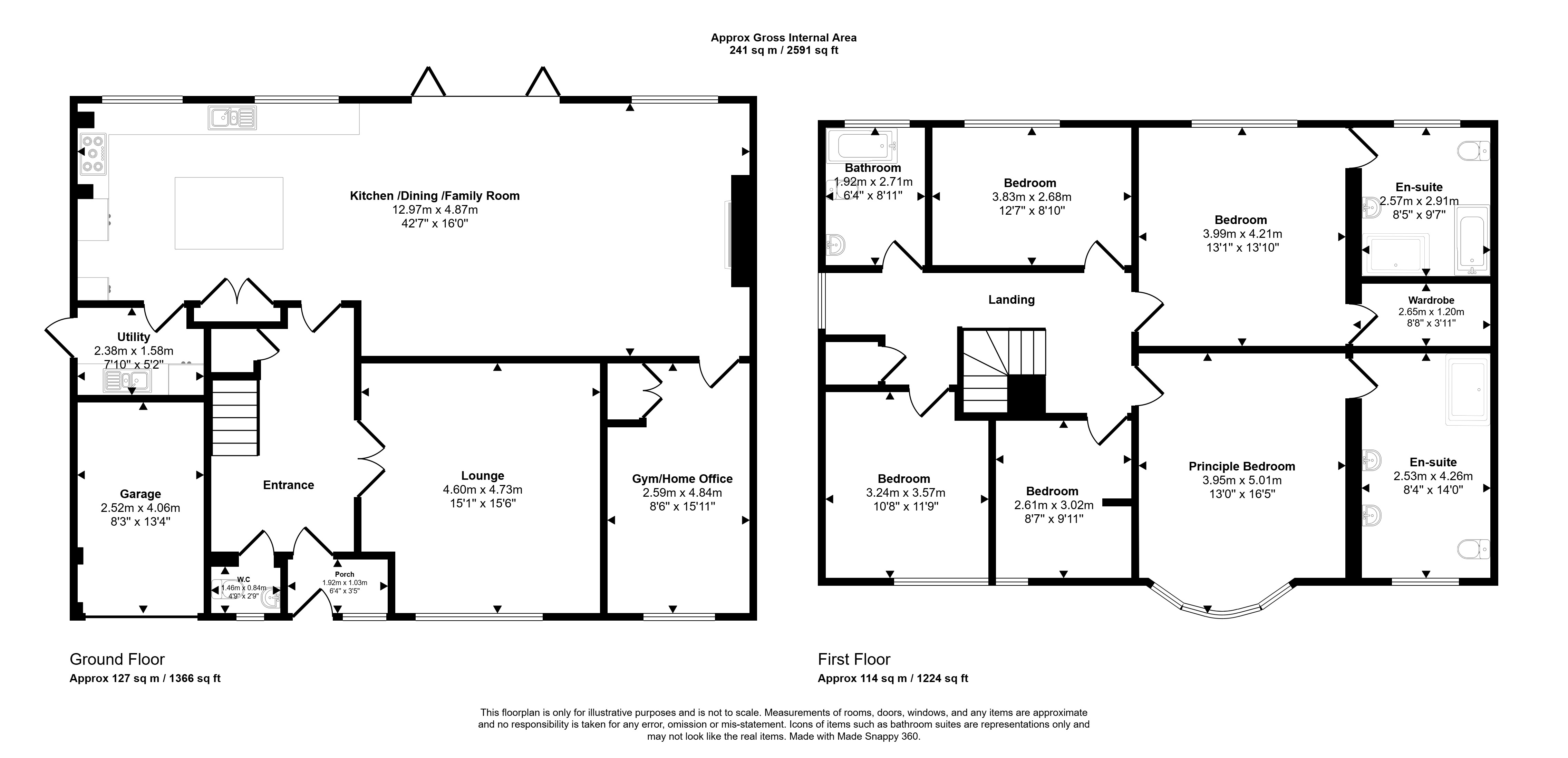 159, Woodcote Valley Road, Purley floorplan