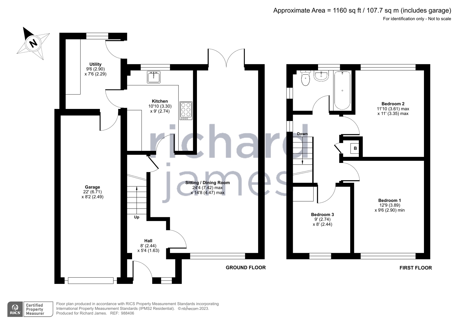 Farrfield, Upper Stratton, Swindon SN2, 3 bedroom semidetached house