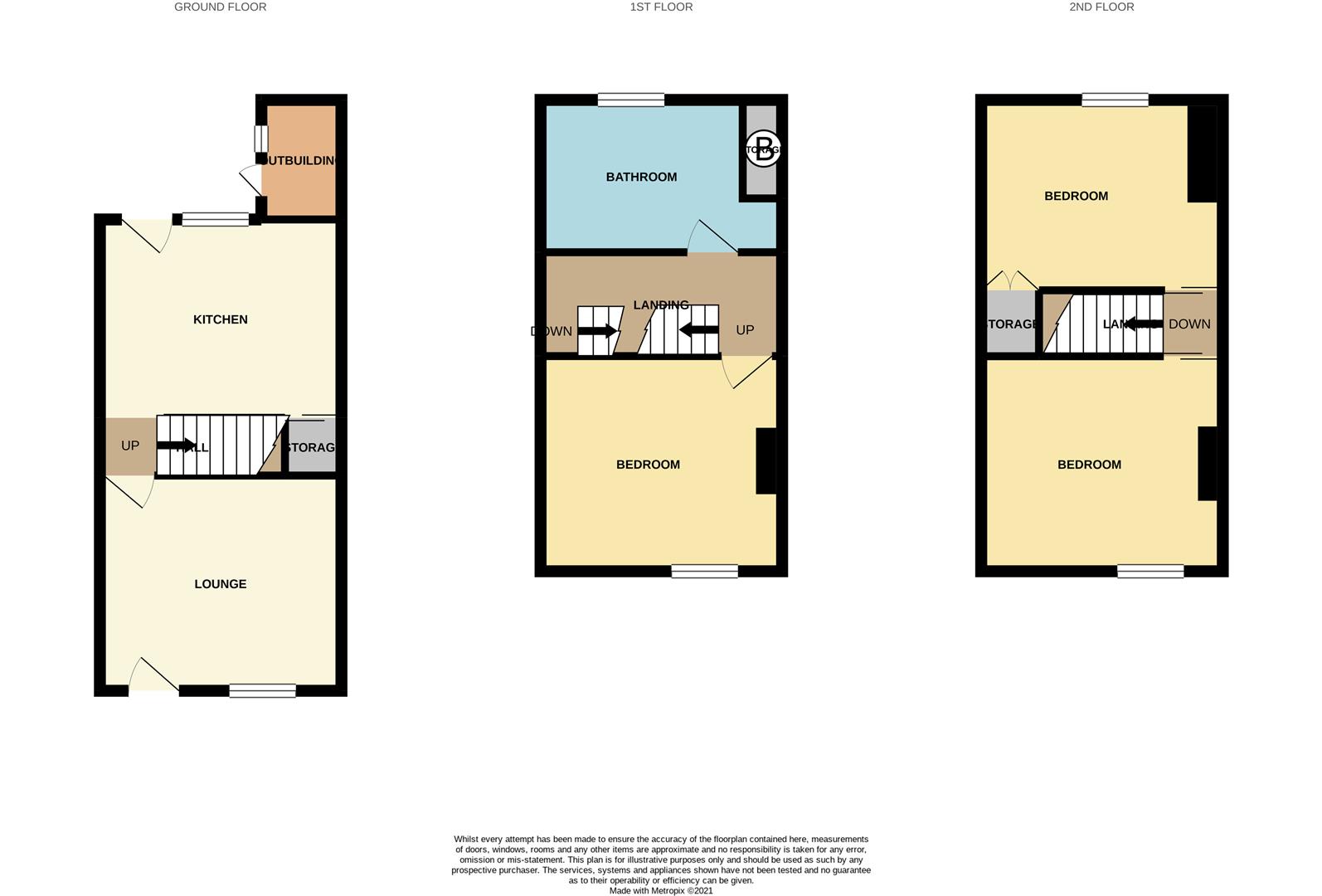 12, Gordon Terrace, Great Yarmouth floorplan
