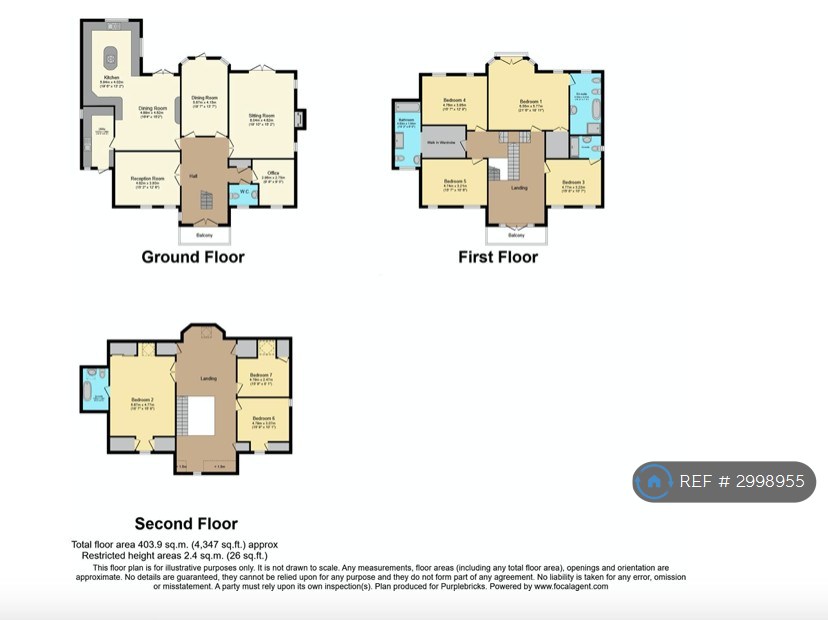 Springmead Lodge, Windsor Road, Ascot floorplan