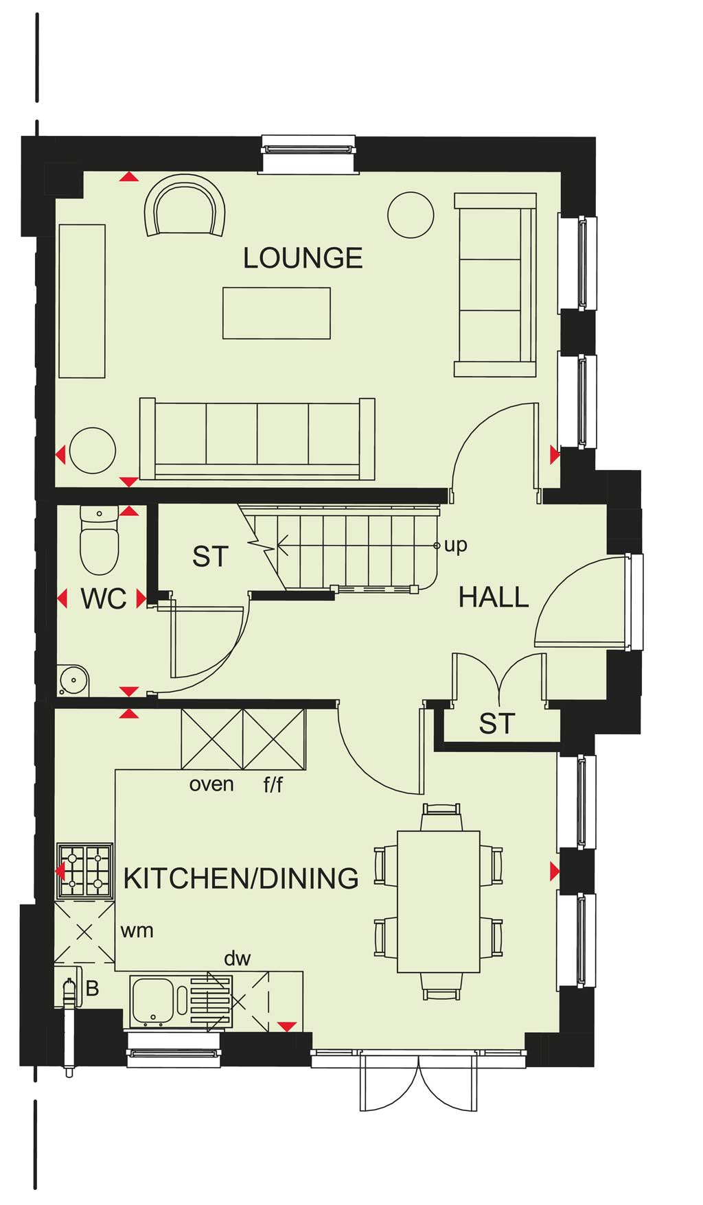 H9336351, Henry Bostock Road, Off Birmingham Road (A45), Allesley, Coventry floorplan