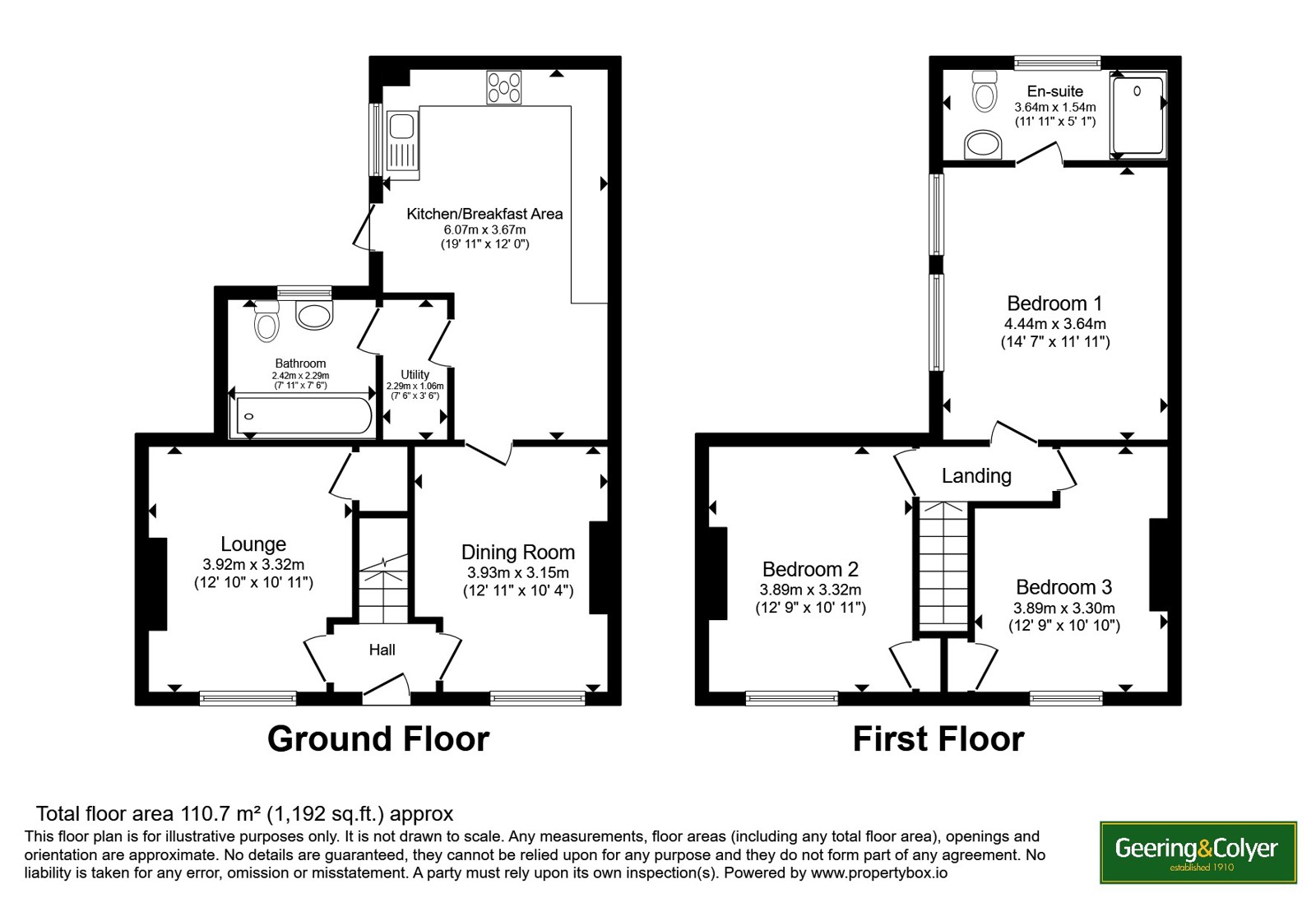 8, Oswald Place, Kent floorplan