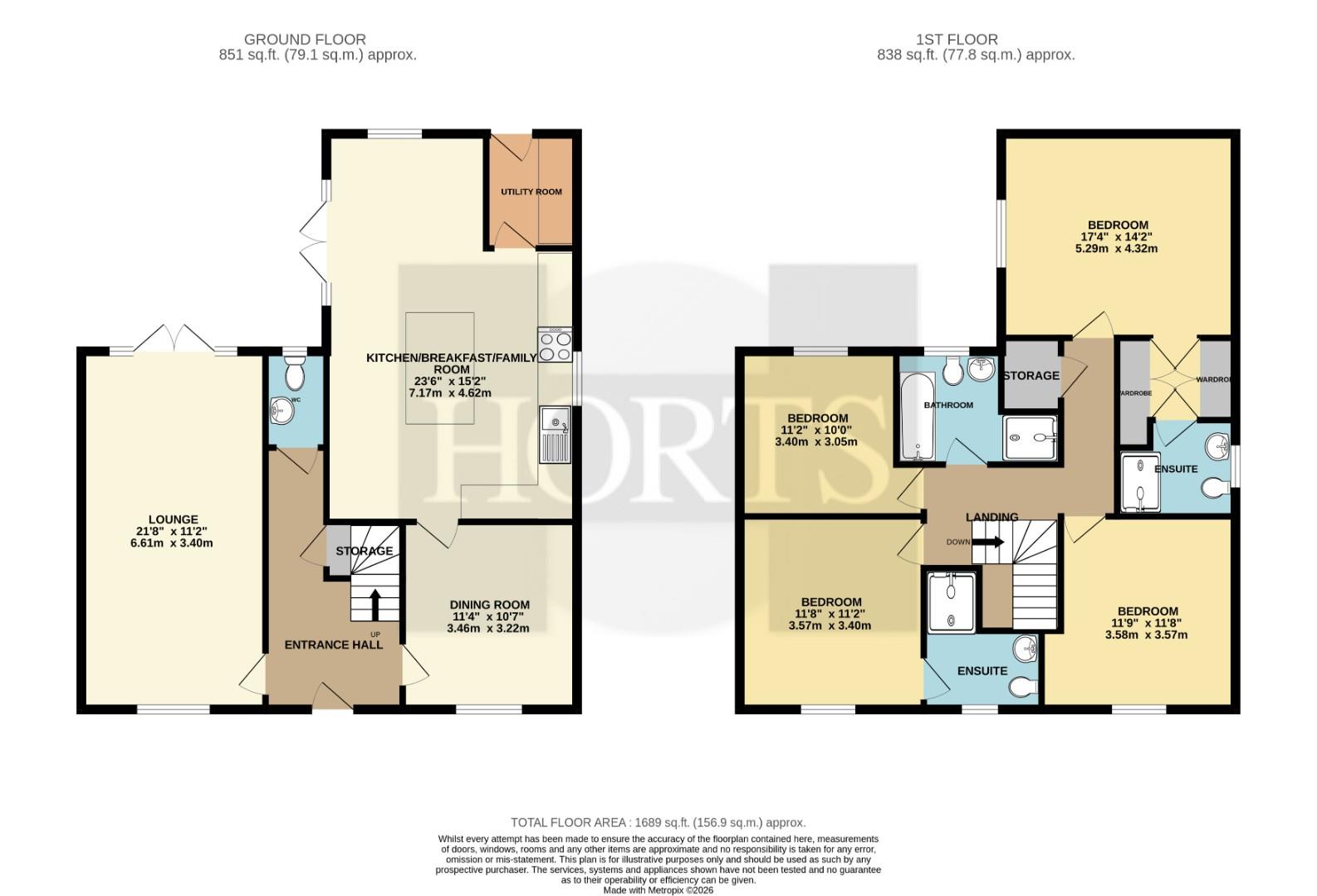 22, Cripps Road, Northampton floorplan