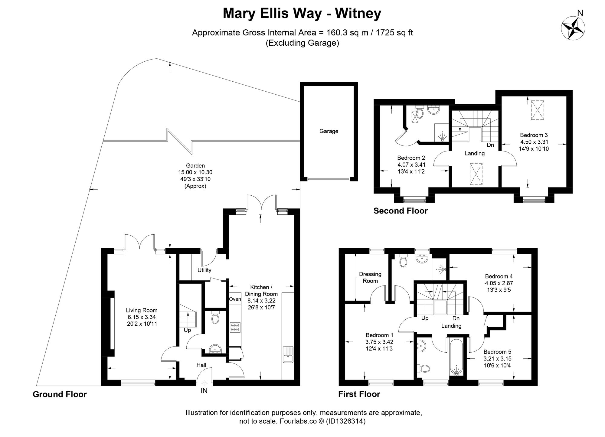 32 Mary Ellis Way, Witney floorplan