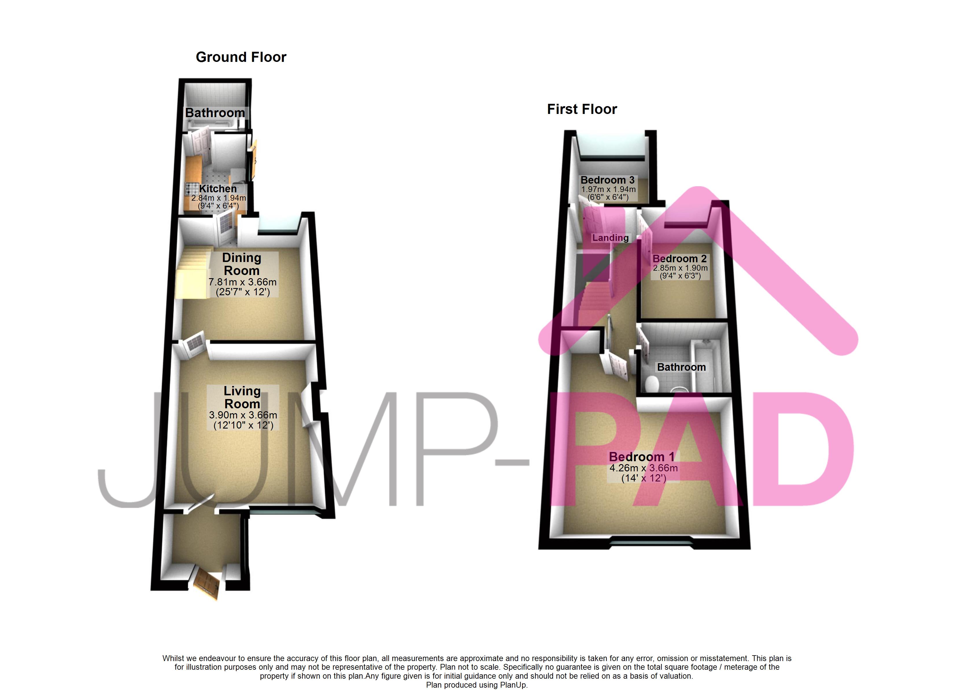 Fairclough Street, Burtonwood, Warrington WA5, 3 bedroom terraced house