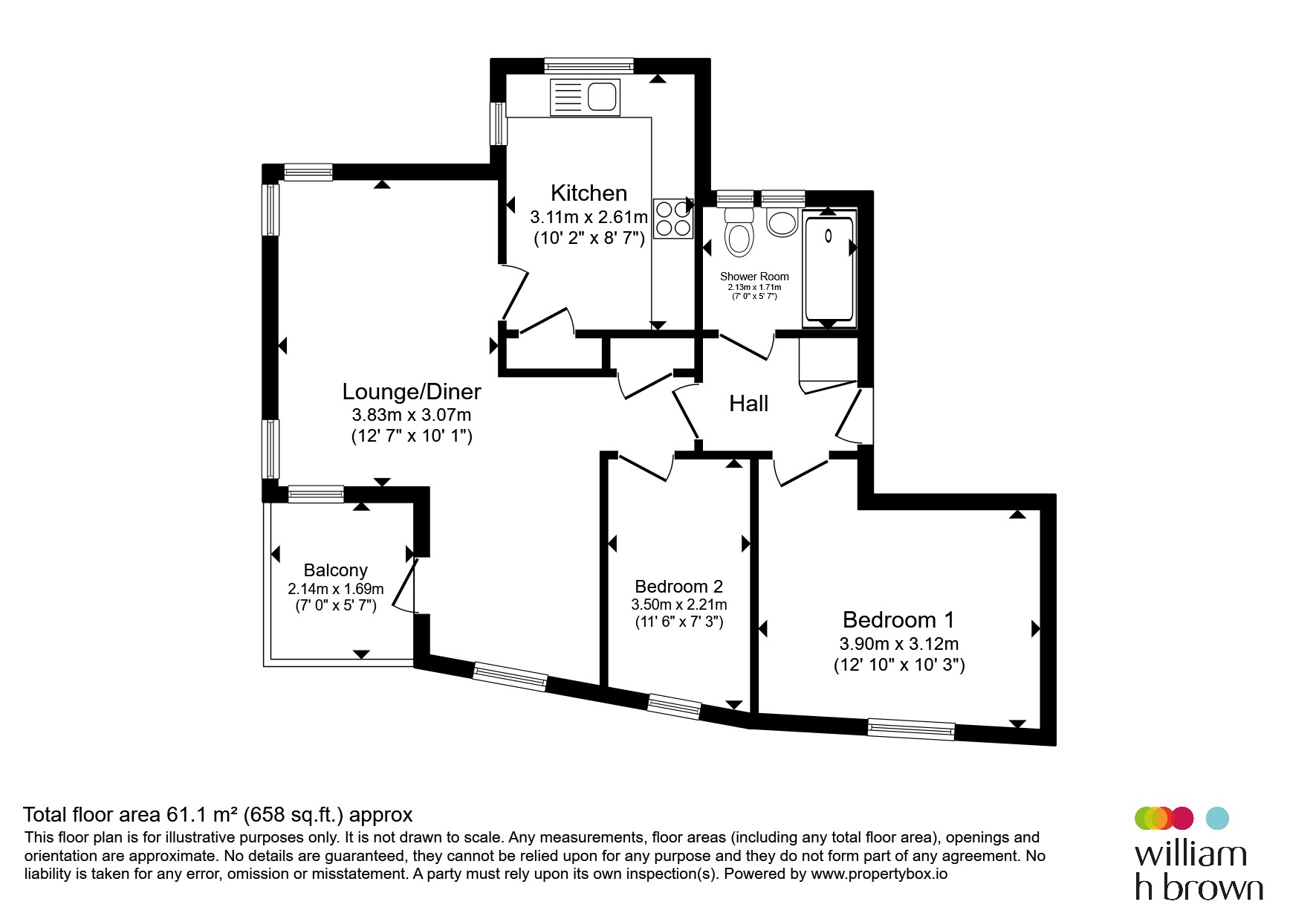 19, Nokeside, Stevenage floorplan