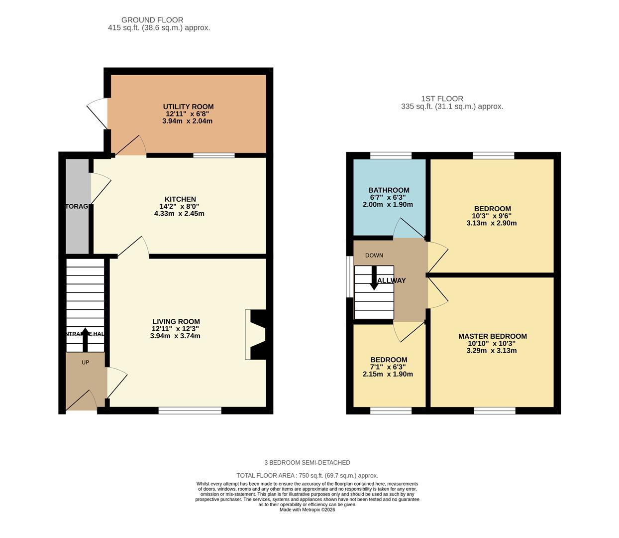 93, Mandale Road, Bradford floorplan