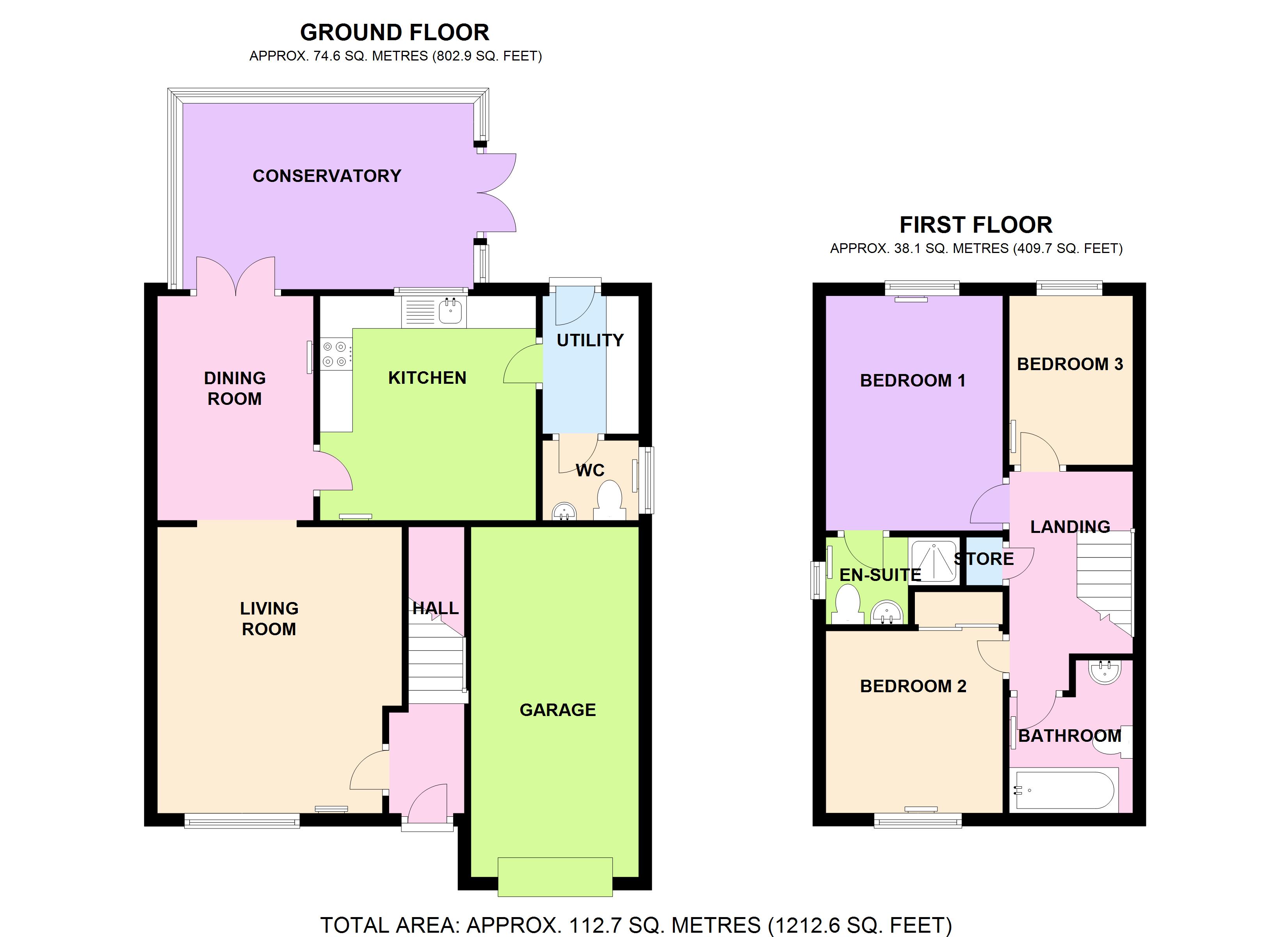 3 Bedrooms Detached house for sale in Midgley Rise, Pontefract, West Yorkshire WF8