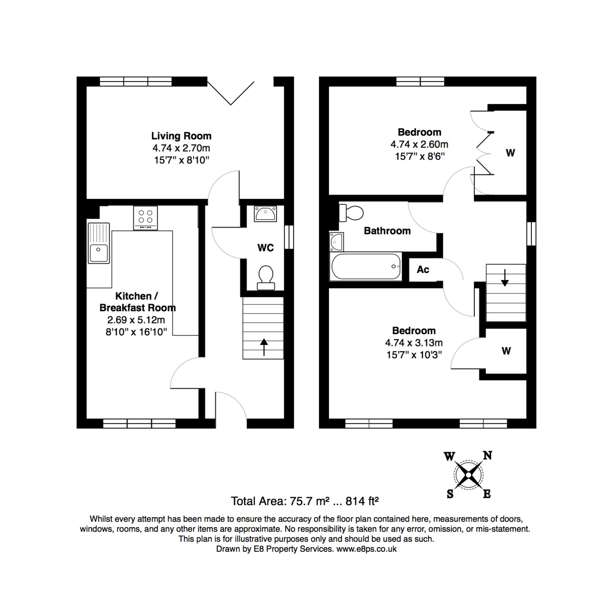 2 Bedrooms End terrace house to rent in Flanders Close, Bicester OX26