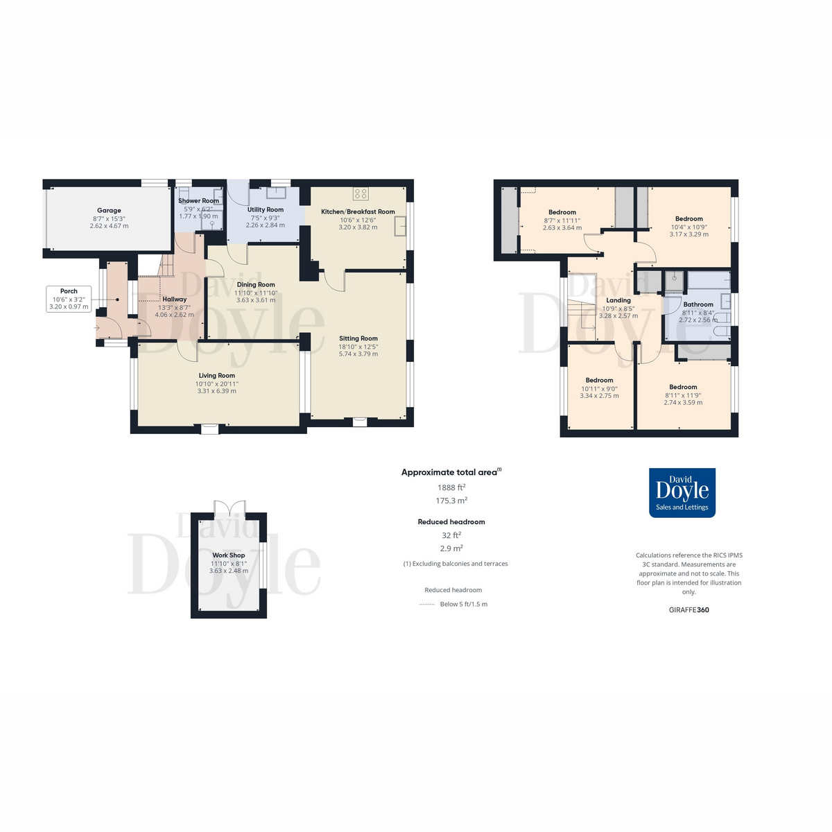 9, Pinecroft, Hemel Hempstead floorplan