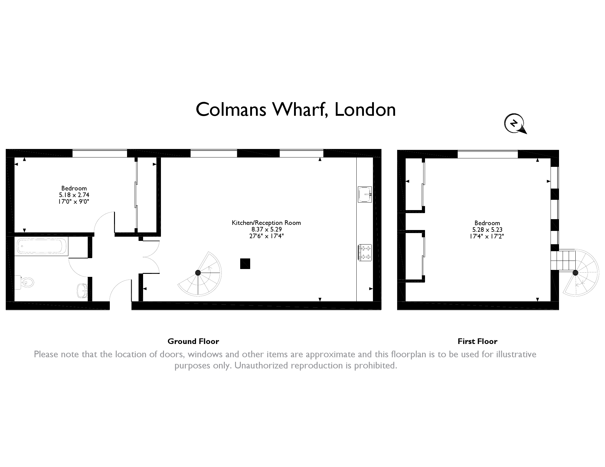 2 Bedrooms Flat for sale in Colmans Wharf, London E14