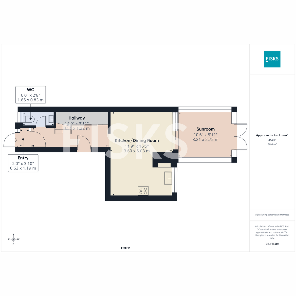 123, Little Lulllaway, Basildon floorplan
