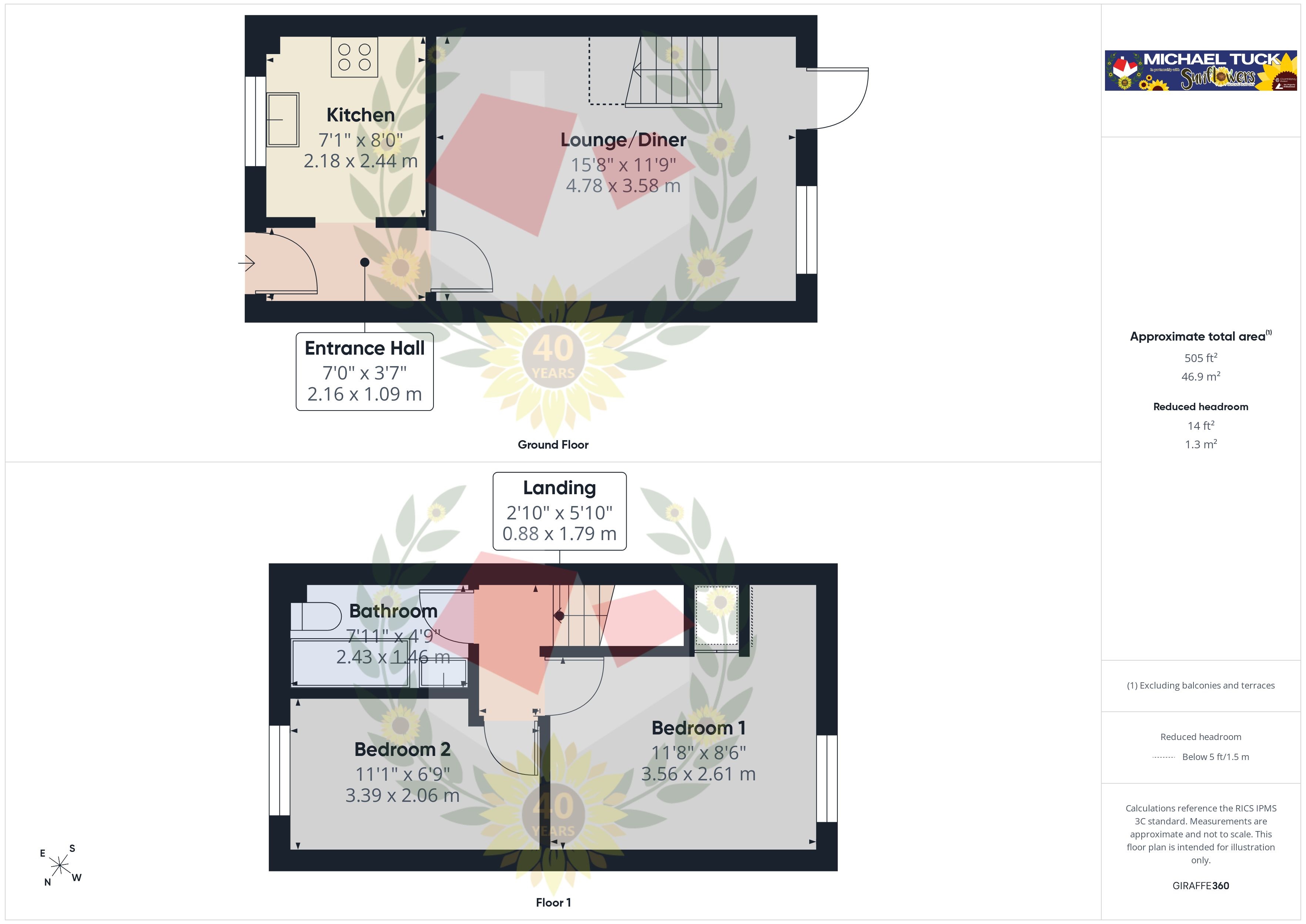 5, Downy Close, Gloucester floorplan