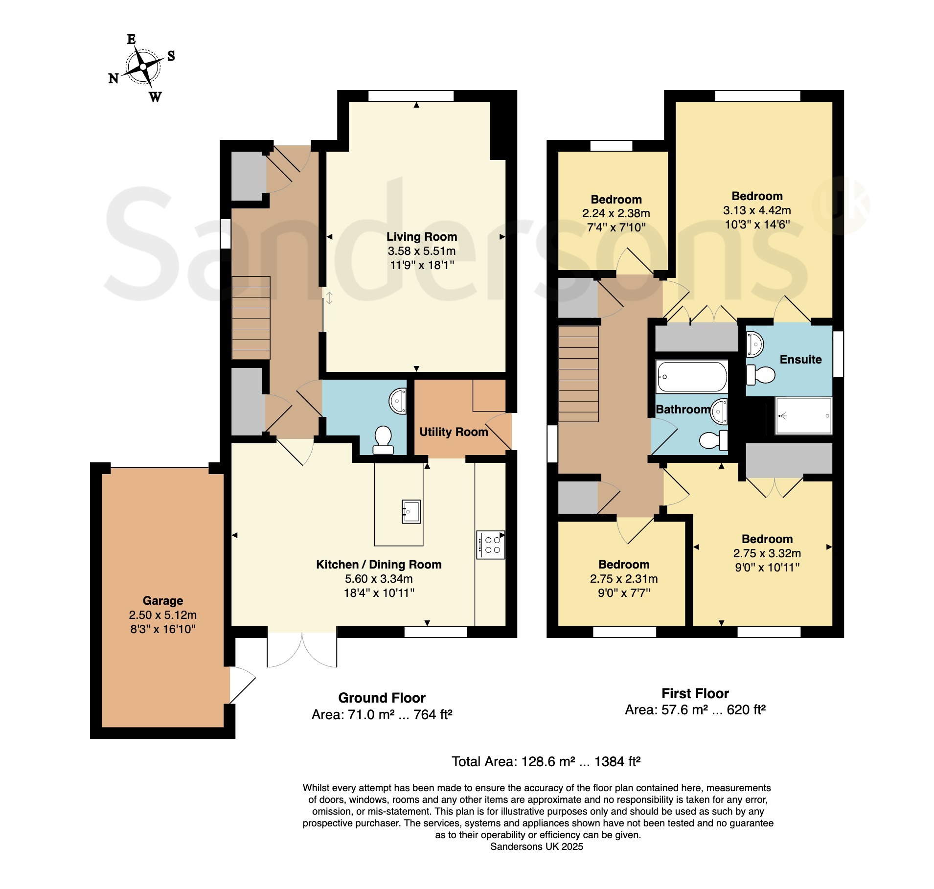 13, Little Copse Close, Canterbury floorplan