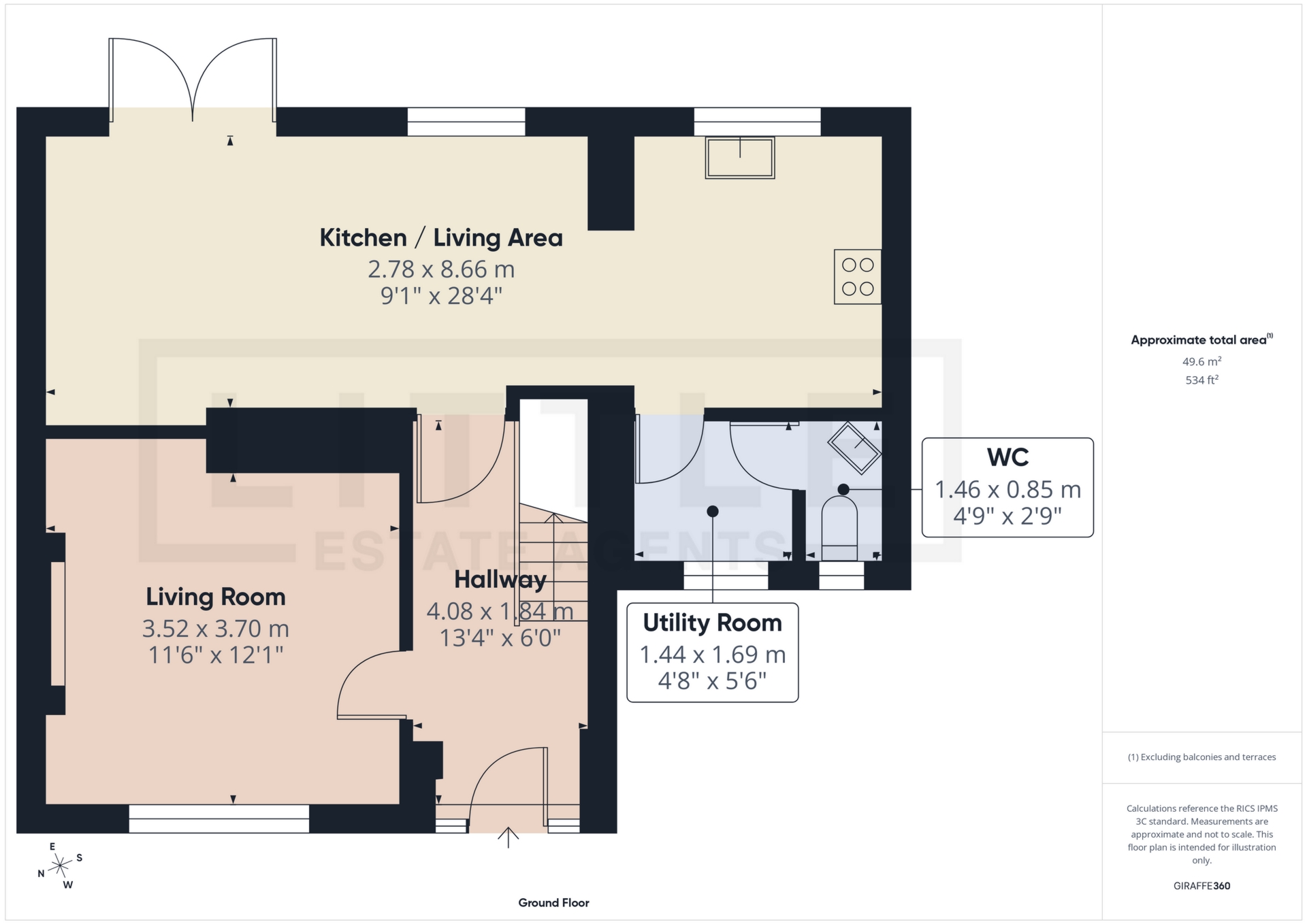 466, Knowsley Lane, Prescot floorplan