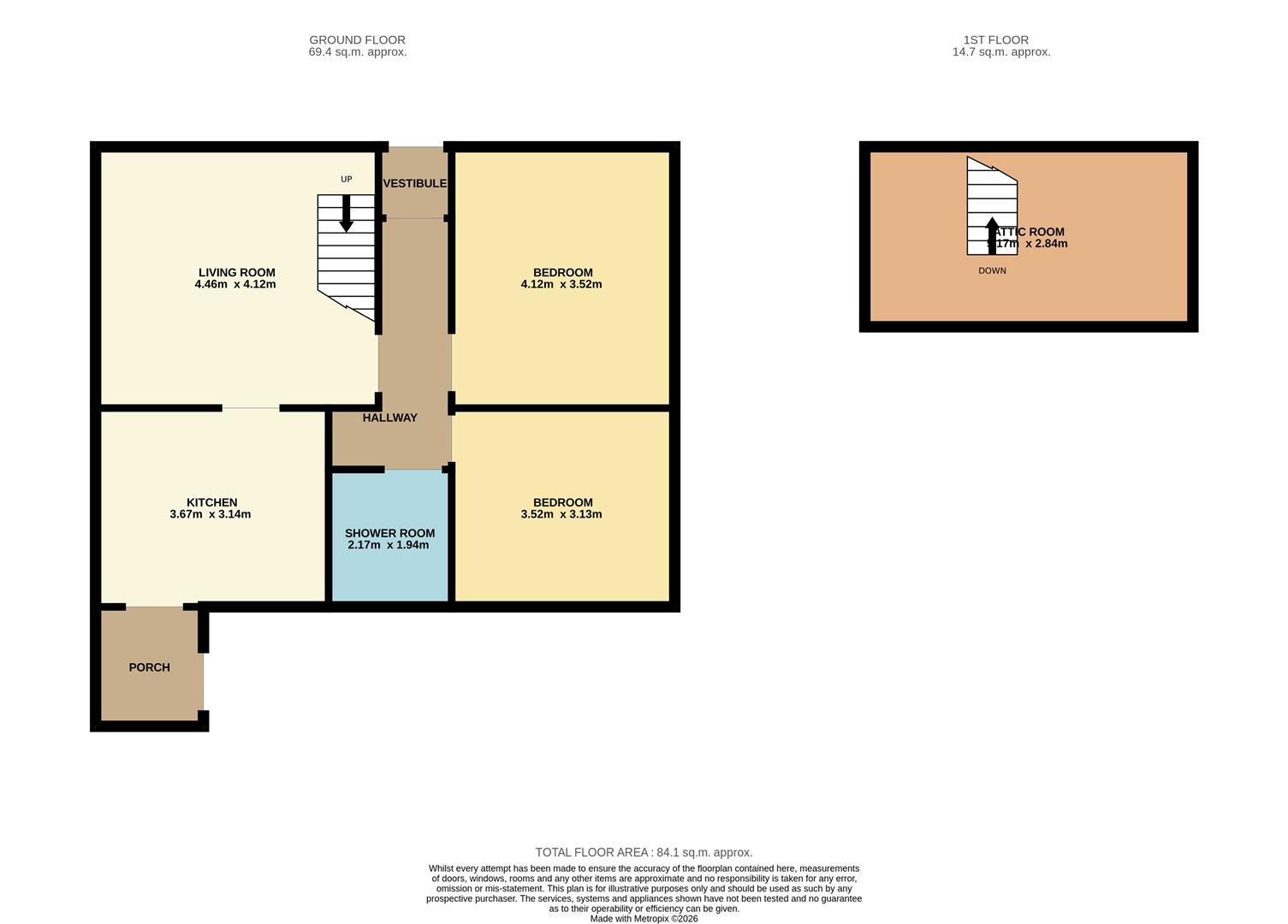 71, Durham Street, Dundee floorplan