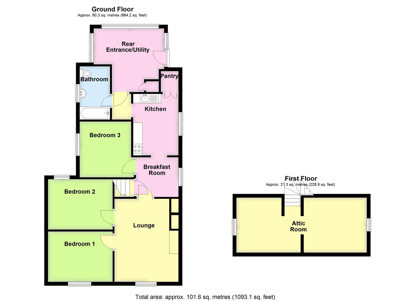 Arcadia, West End Road, Boston floorplan