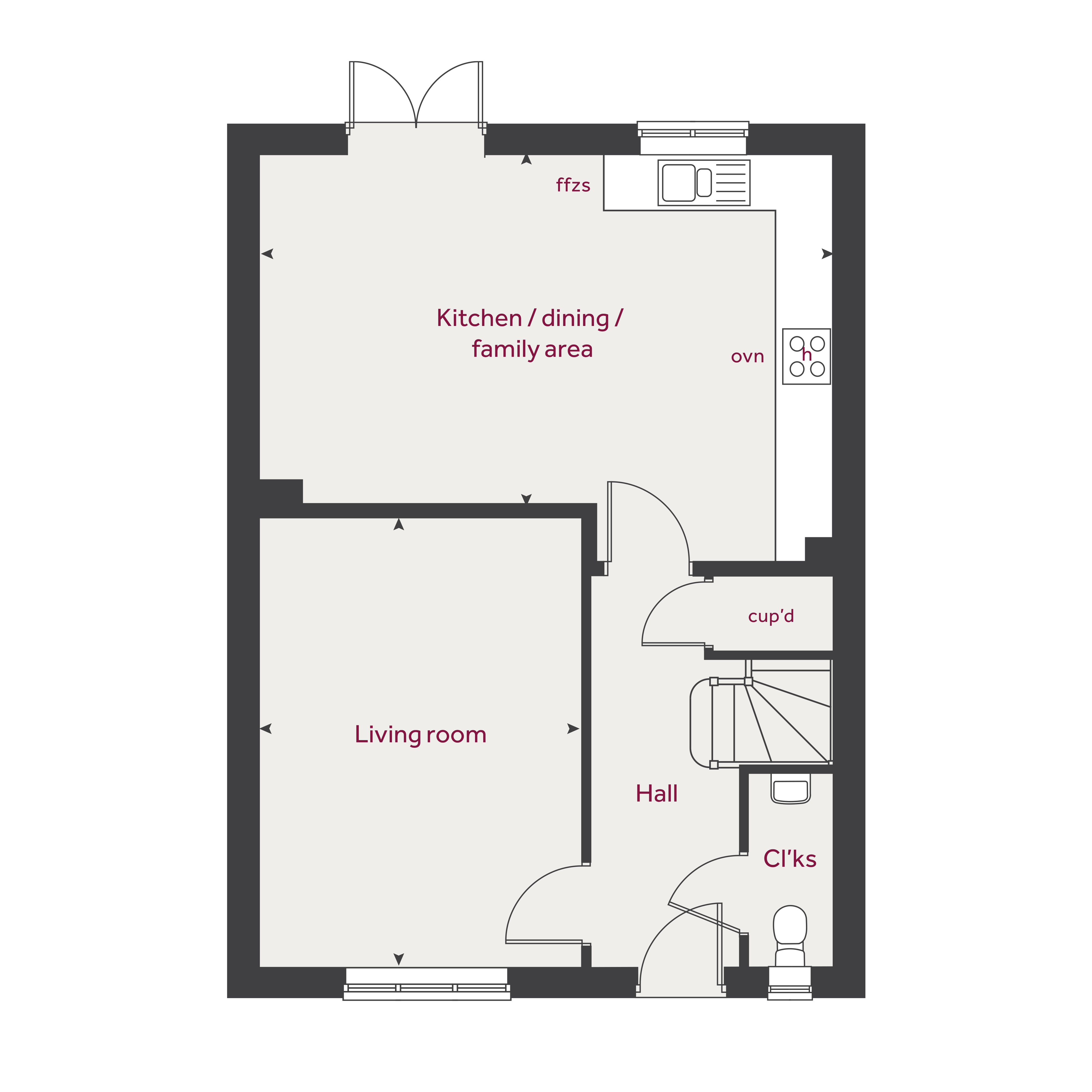 h011, Flowers Lane, Leighton West, Crewe floorplan