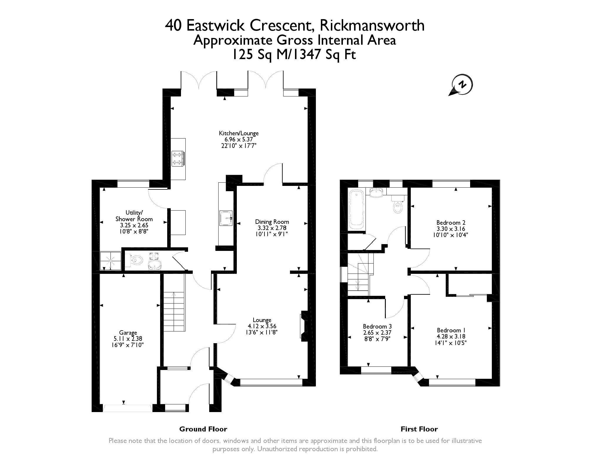 3 Bedrooms Semi-detached house for sale in Eastwick Crescent, Mill End, Rickmansworth WD3