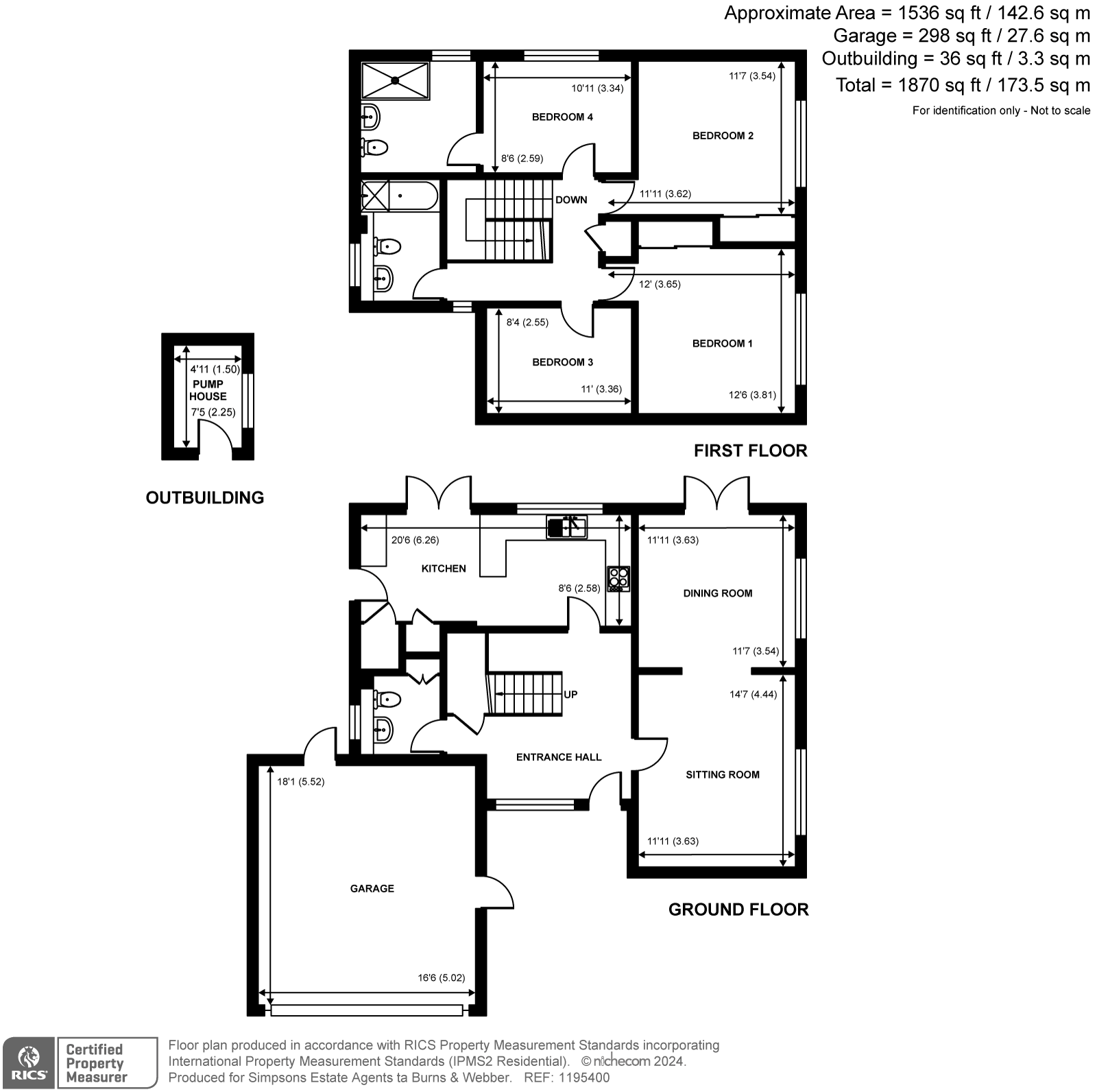 Jarp House,, Durfold Wood, Plaistow floorplan